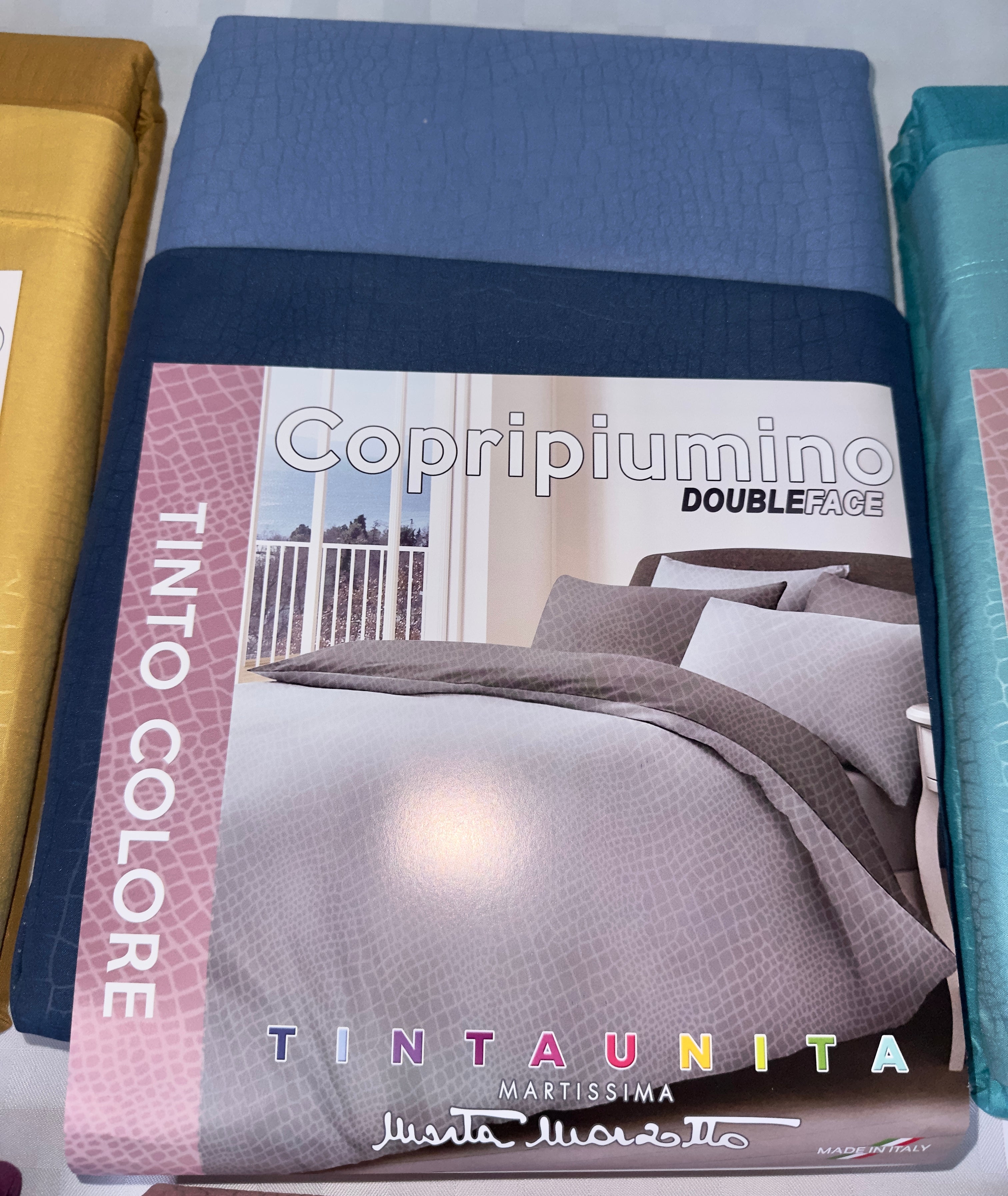 COPRIPIUMINO A SACCO DOUBLE-FACE MARTA MARZOTTO Matrimoniale e Singolo (COMPRESO DI FEDERA CUSCINO)