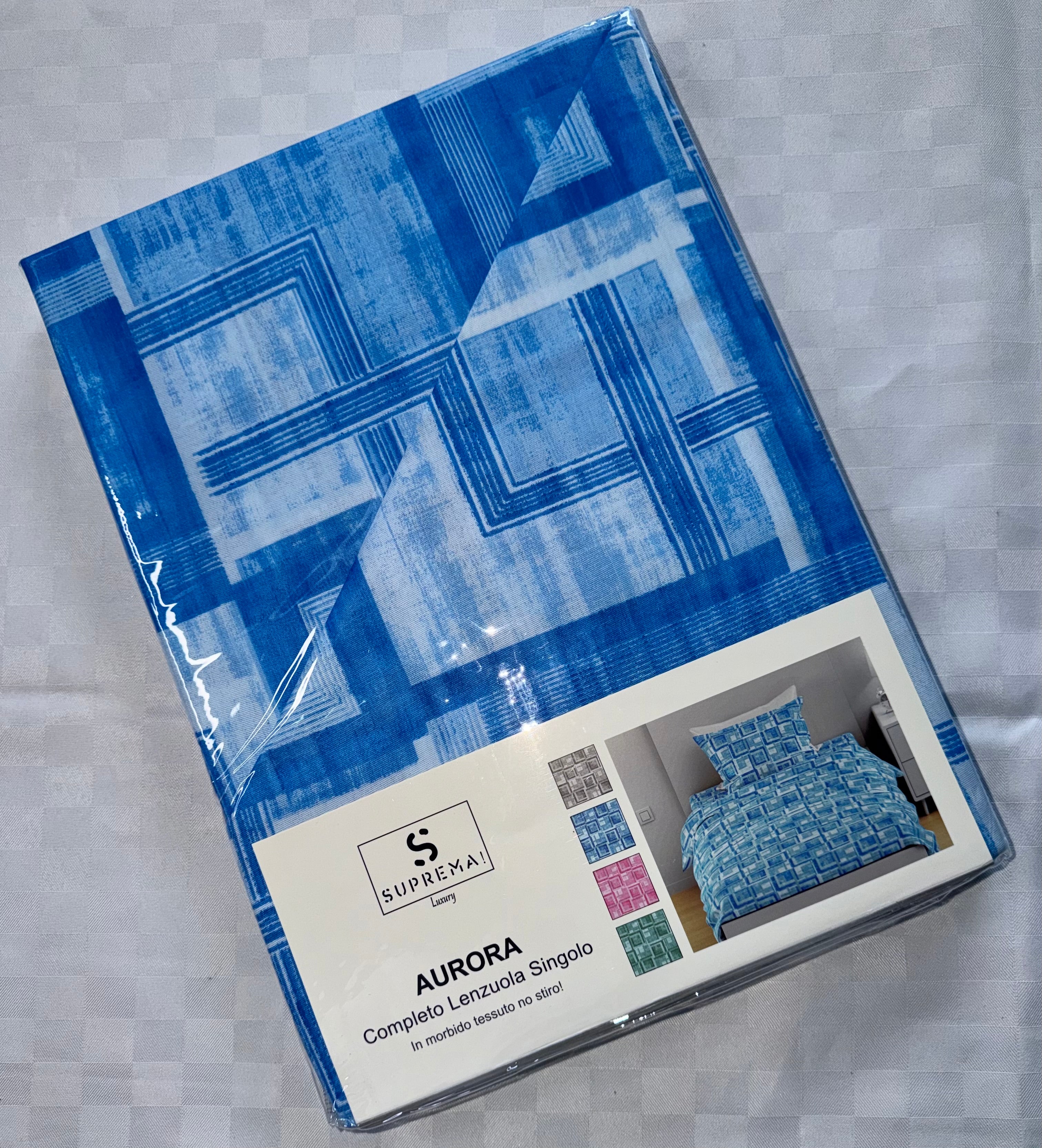 COMPLETO LENZUOLA PER LETTO SINGOLO Lenzuolo sopra, Lenzuolo sotto con angoli e Federa Microfybra
