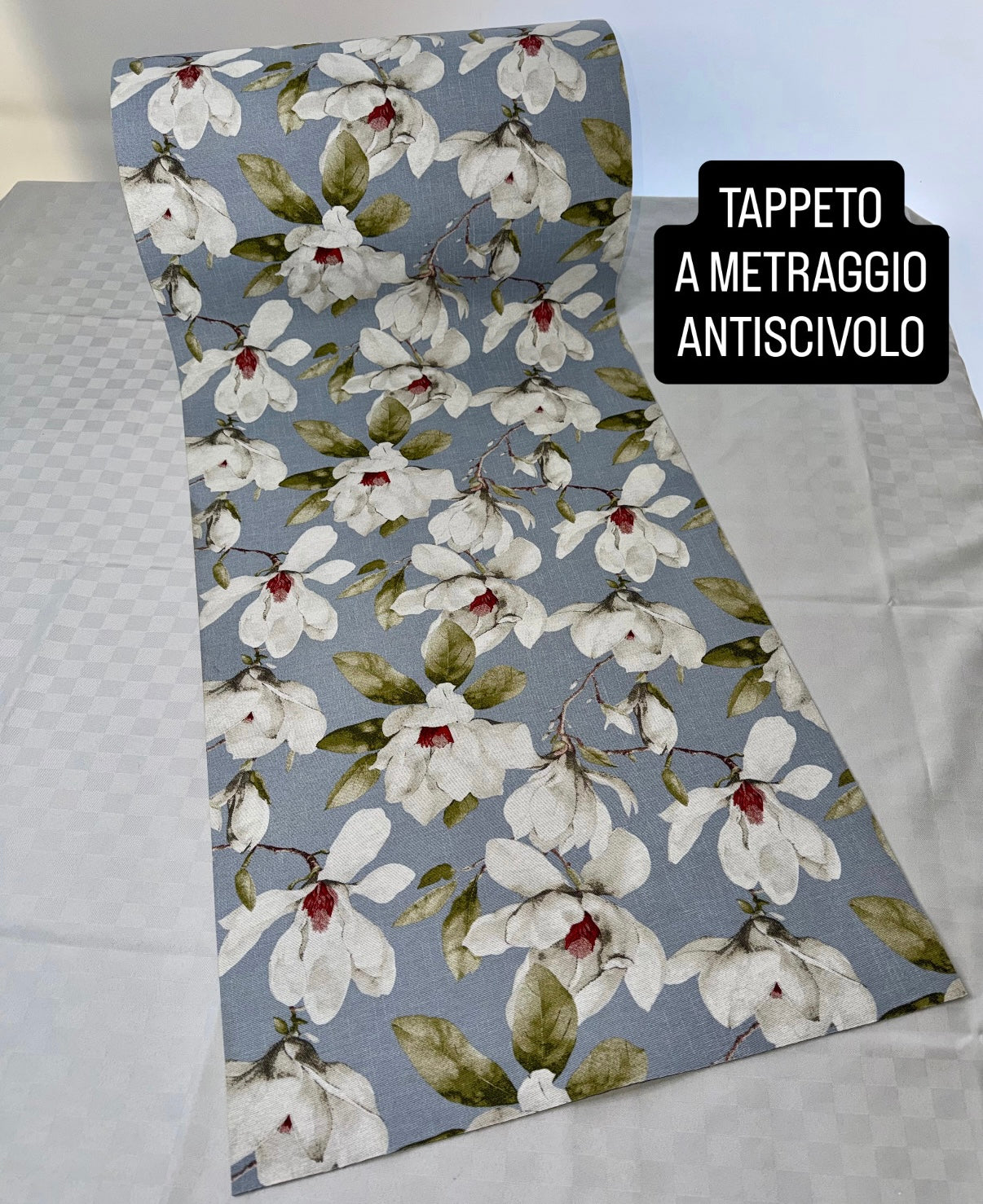 TAPPETO ANTISCIVOLO A METRAGGIO Fantasia Iris