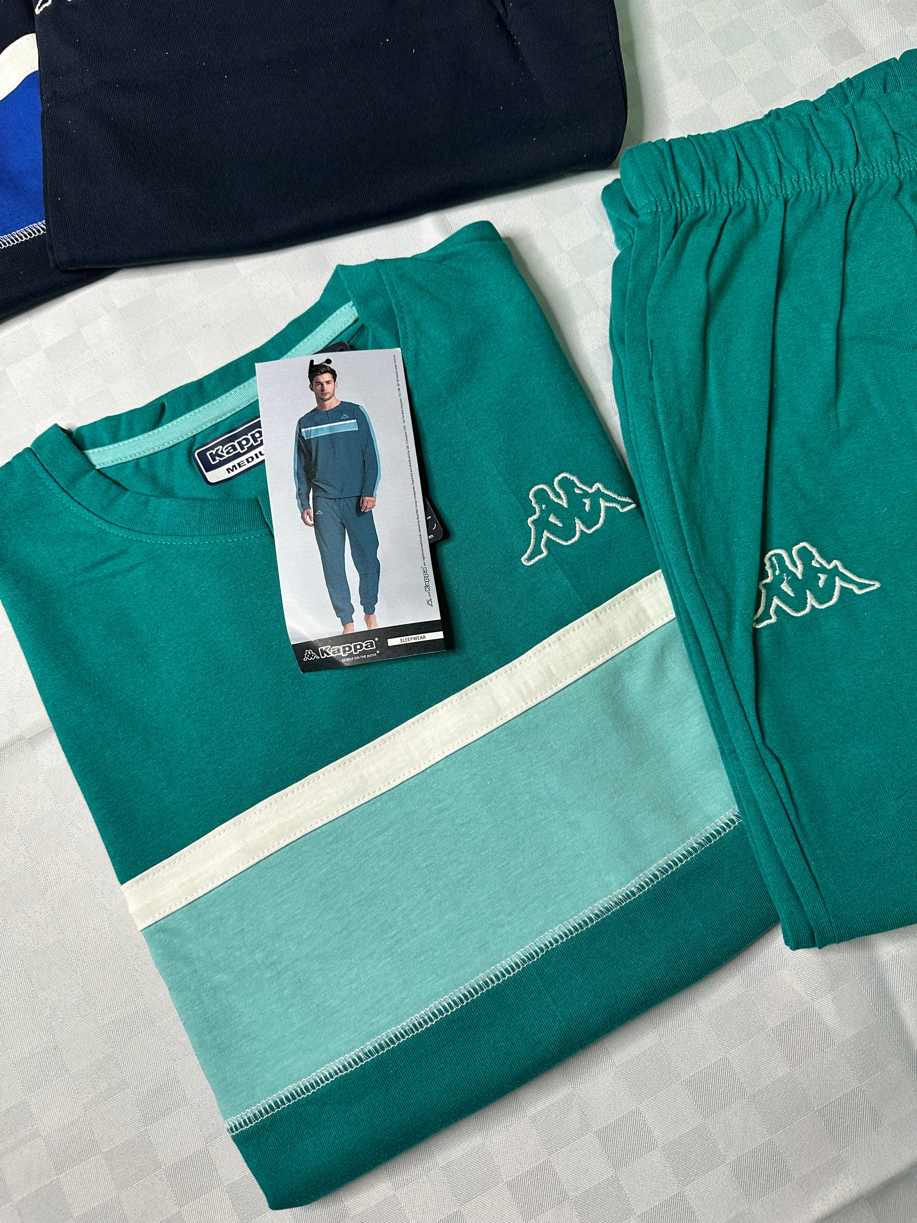 PIGIAMA UOMO IN COTONE Manica lunga e Pantalone lungo