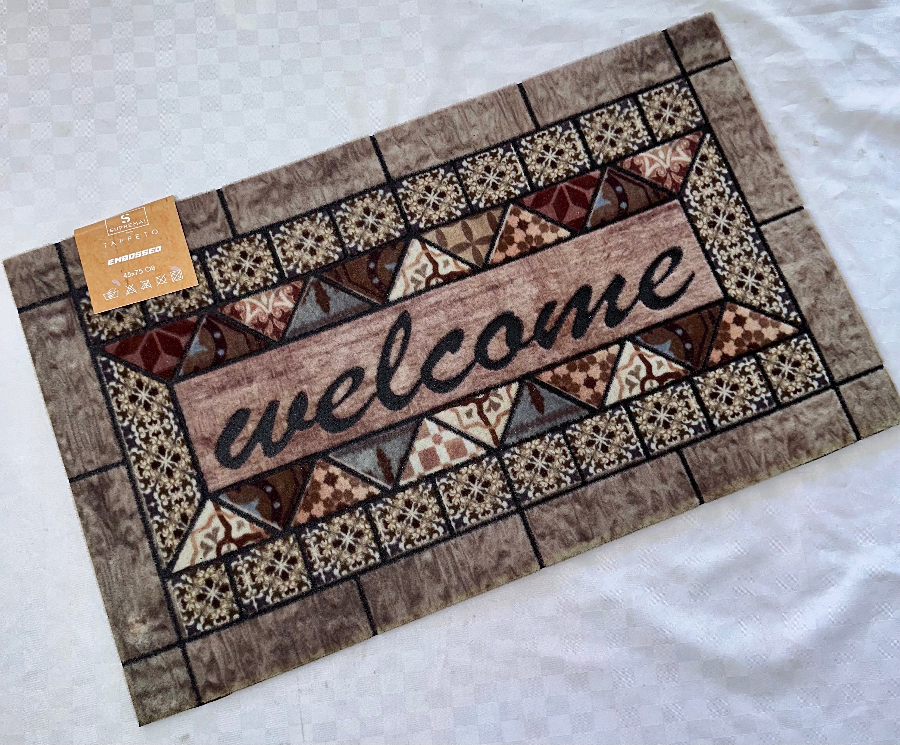TAPPETO ZERBINO ANTISCIVOLO 45x75cm