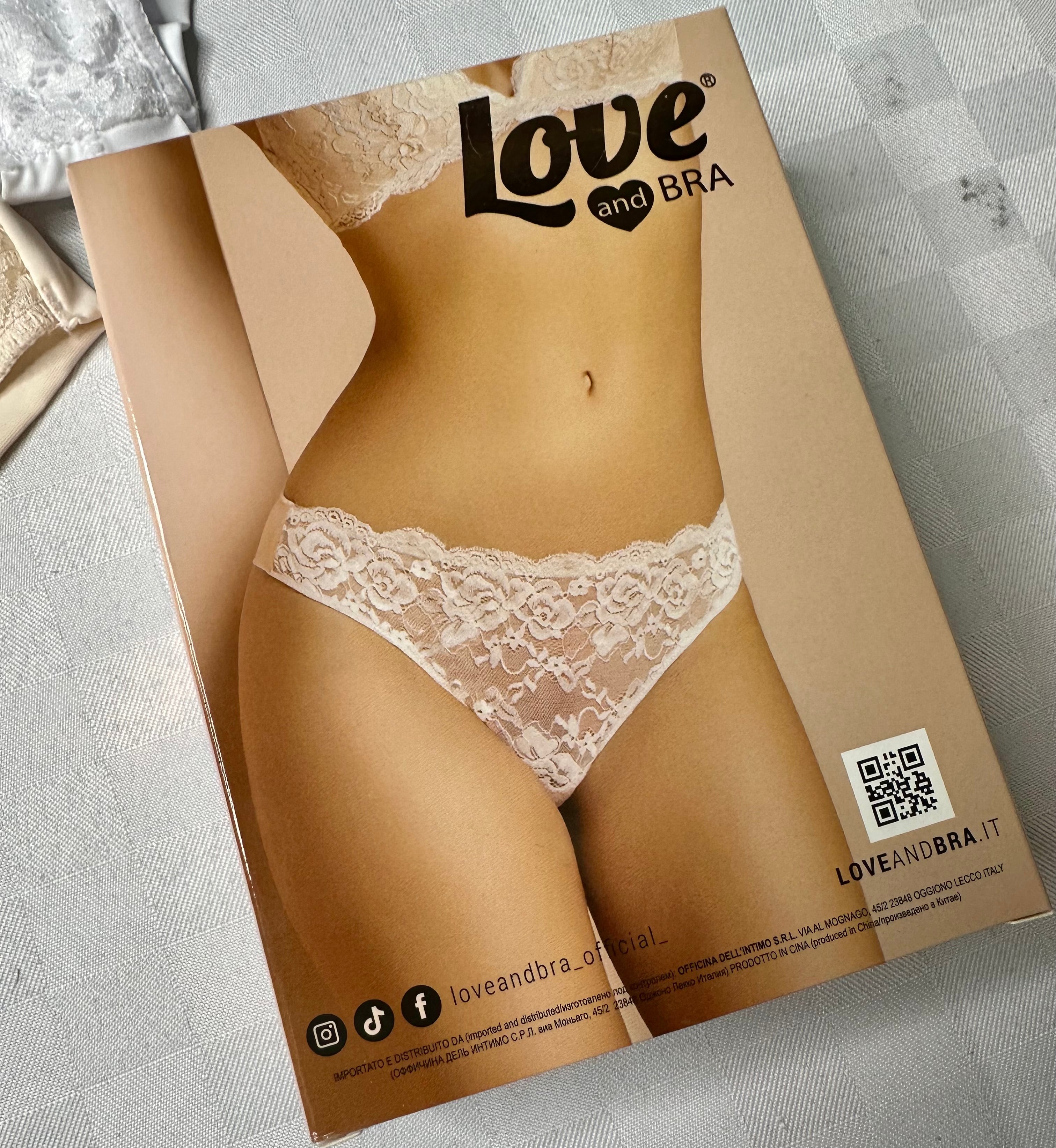 SLIP BRASILIANO LOVE AND BRA CON RICAMO ART. OREN