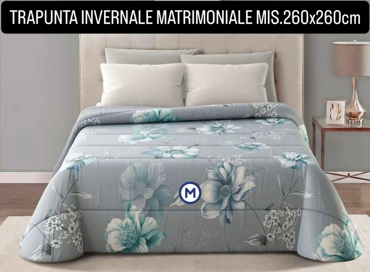 TRAPUNTA INVERNALE MATRIMONIALE misura 260x270cm