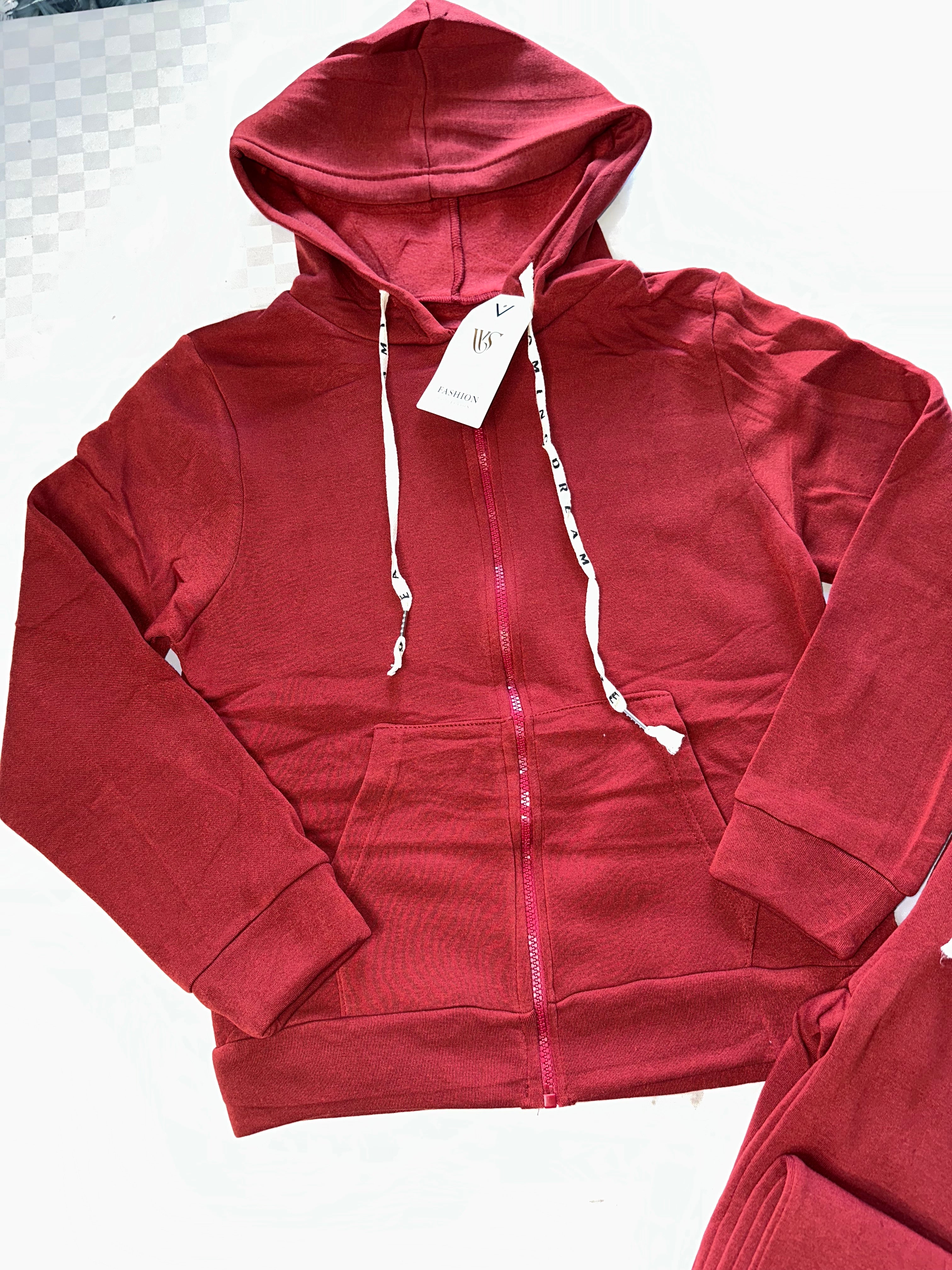 TUTA DONNA FELPATA ALL'INTERNO