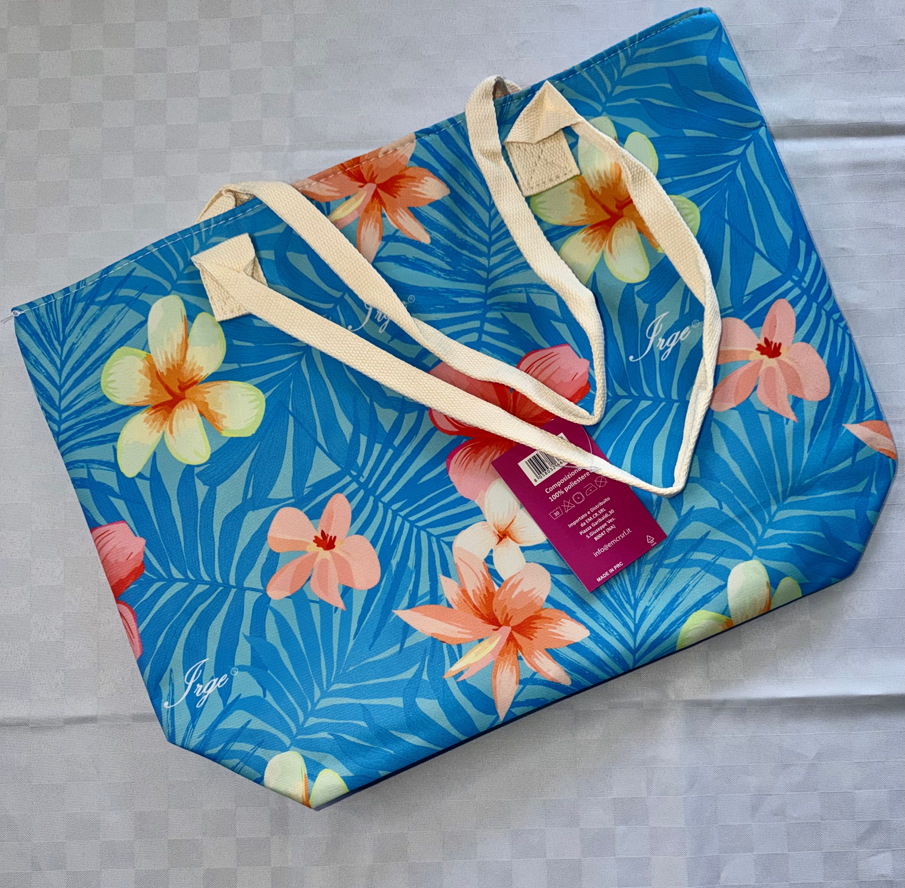 BORSA MARE CON CERNIERA