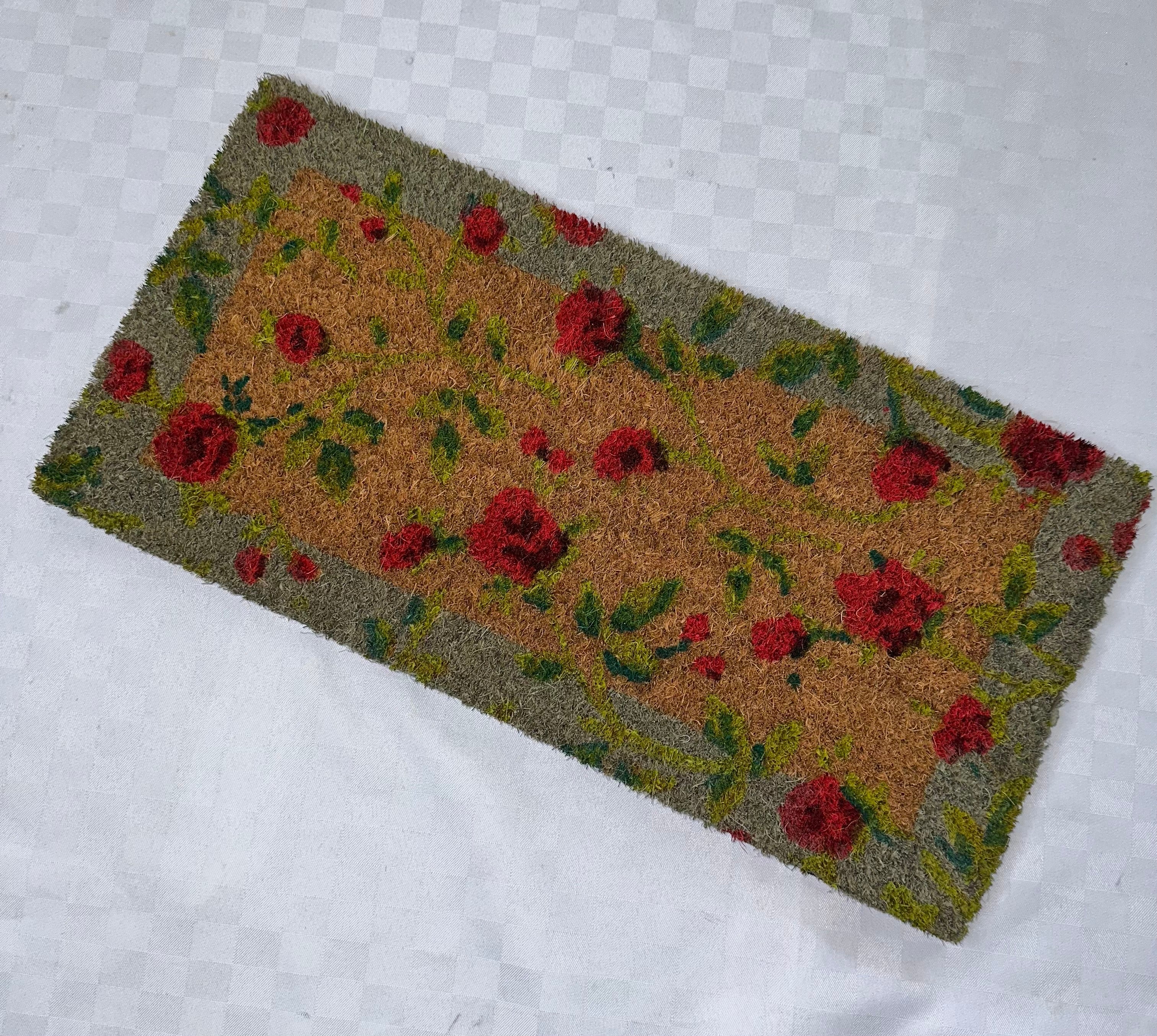 ZERBINO TAPPETO ANTISCIVOLO COCCO 50x25cm