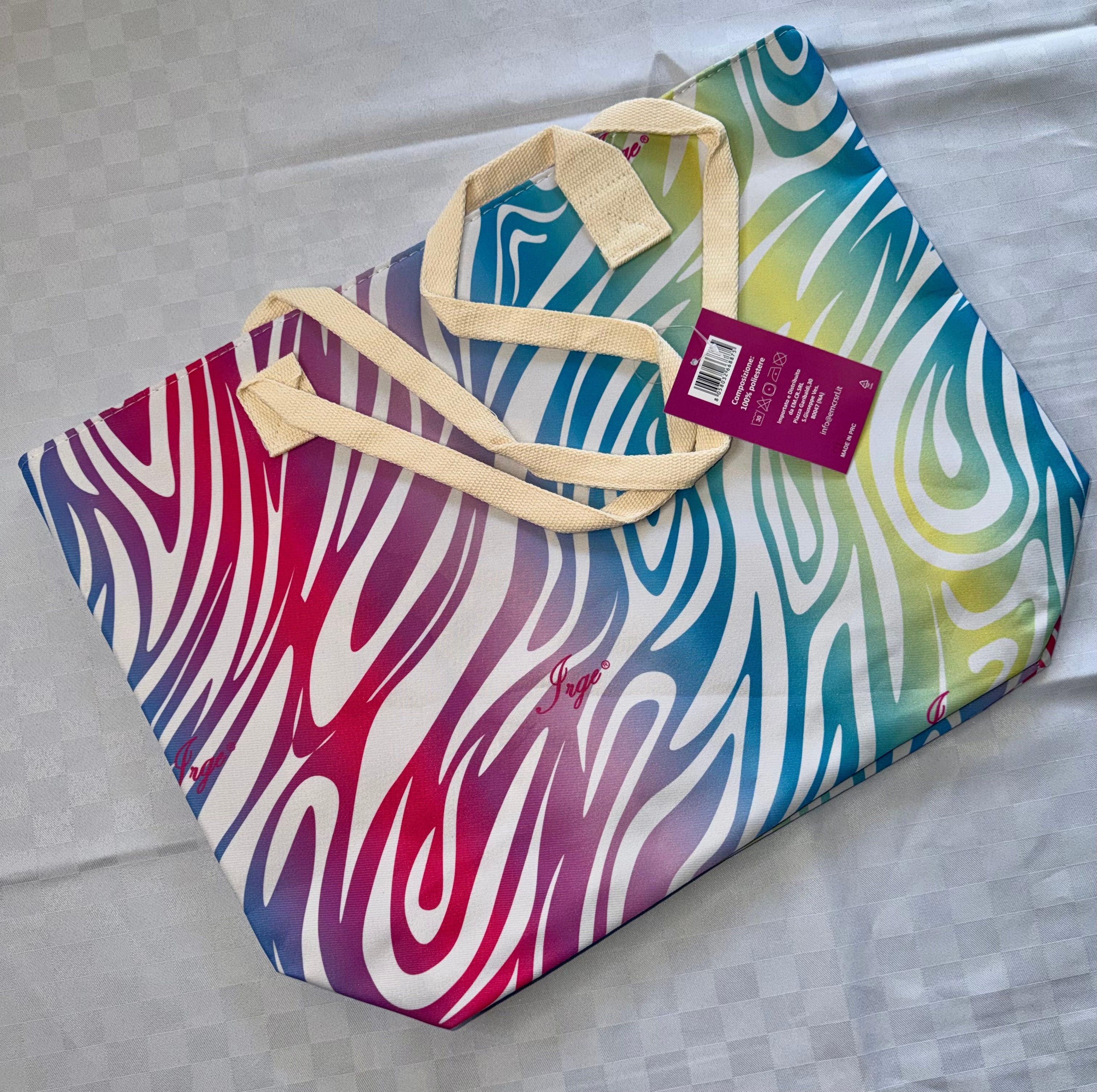 BORSA MARE CON CERNIERA