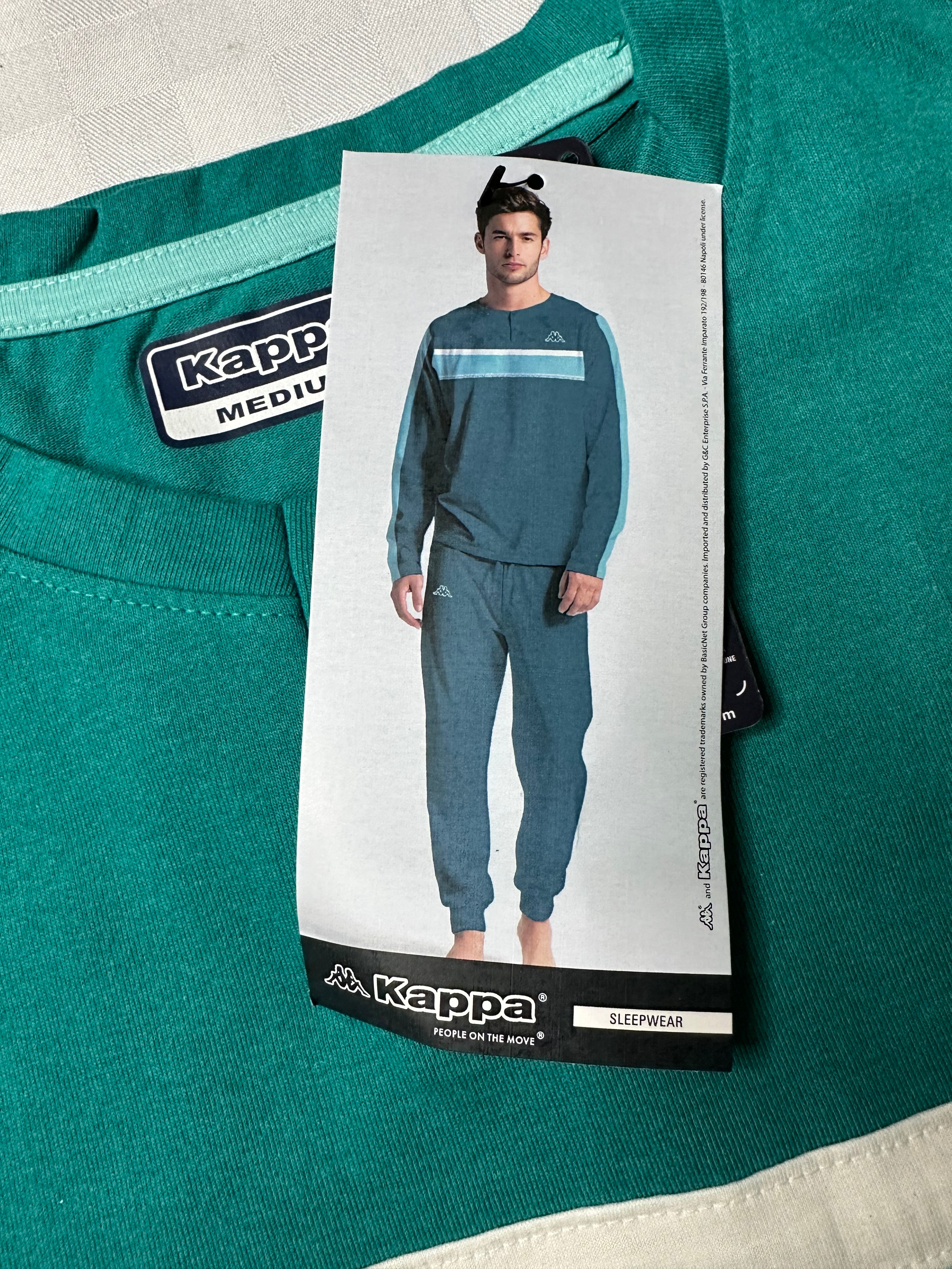 PIGIAMA UOMO IN COTONE Manica lunga e Pantalone lungo