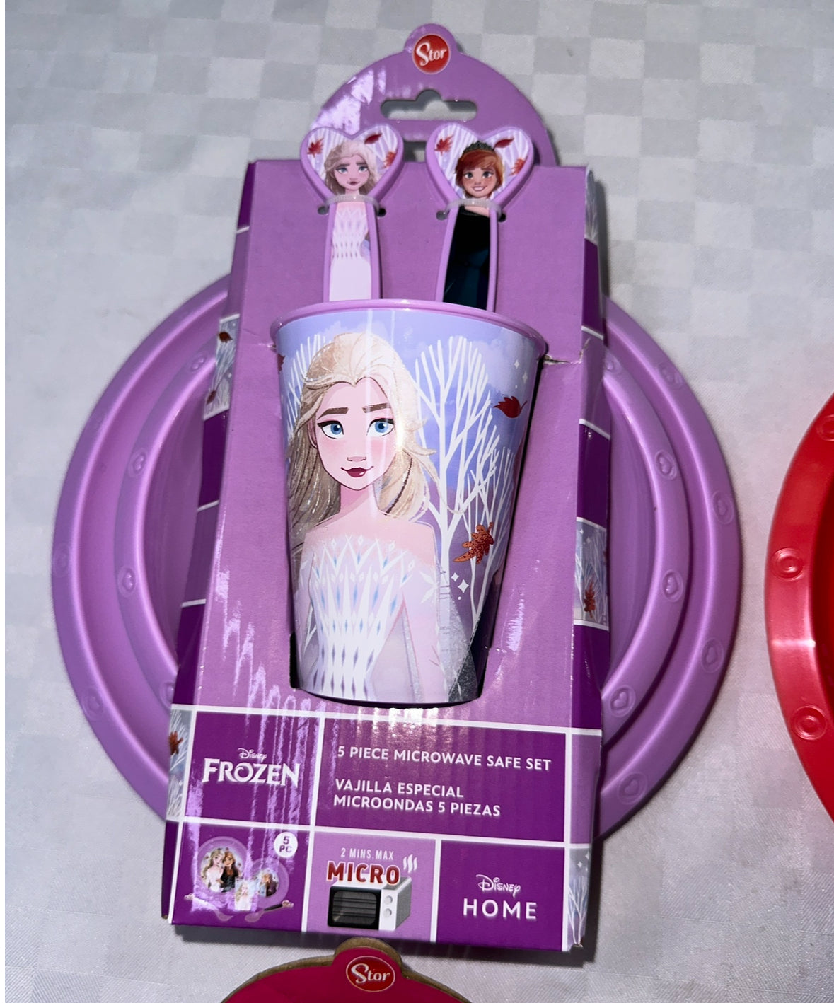 SET PAPPA BIMBO/A CONTIENE 1 Bicchiere, 2 Posate e 2 Piattini