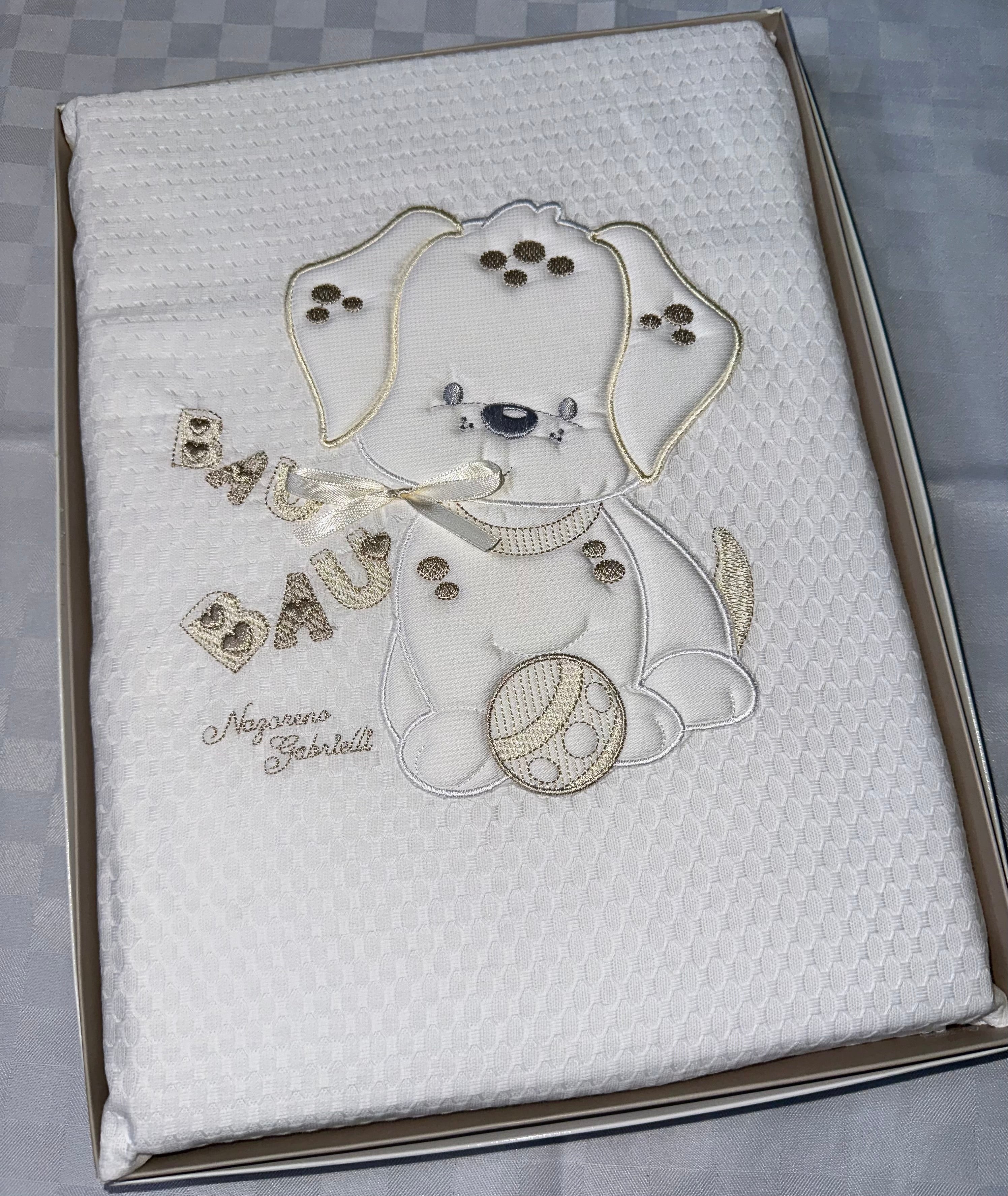 COPERTINA NEONATO IN COTONE 100% PER CARROZZINA 75x95cm