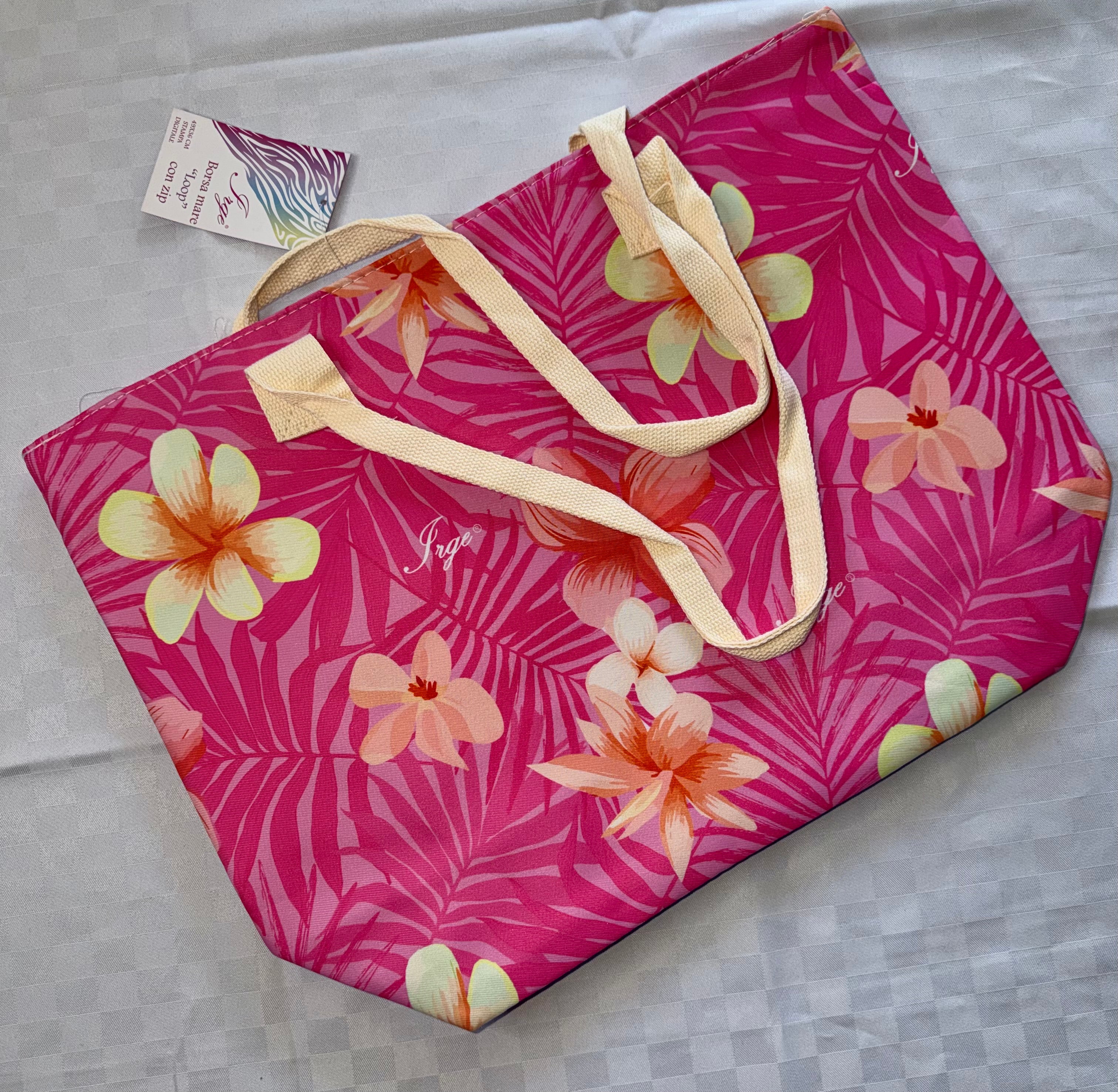 BORSA MARE CON CERNIERA