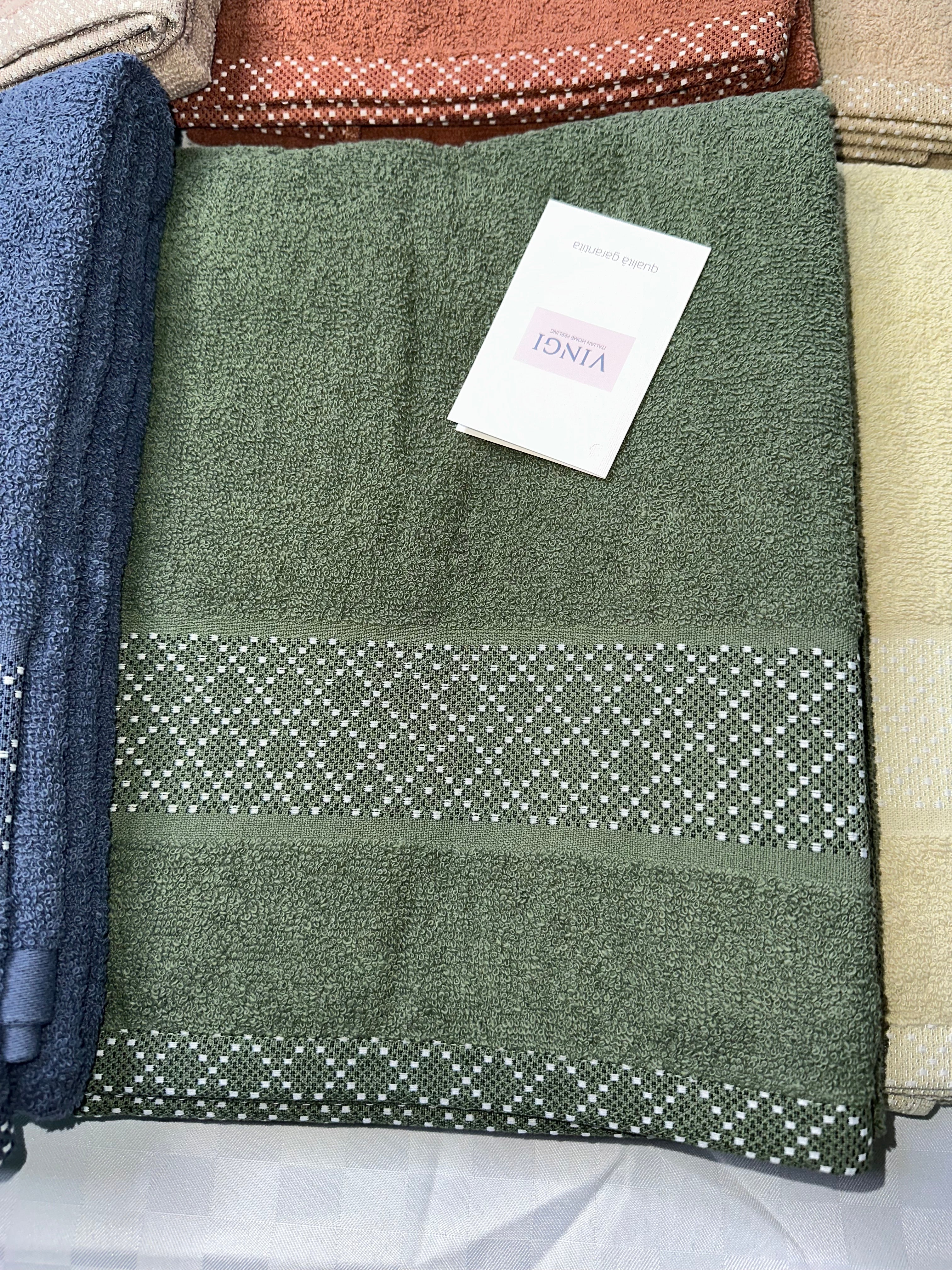 TELO DOCCIA VINGI IN SPUGNA 100x150cm