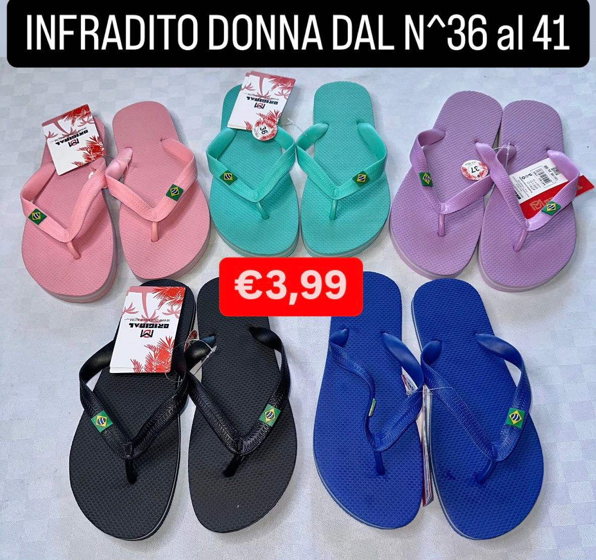 INFRADITO DONNA (36 al 41)