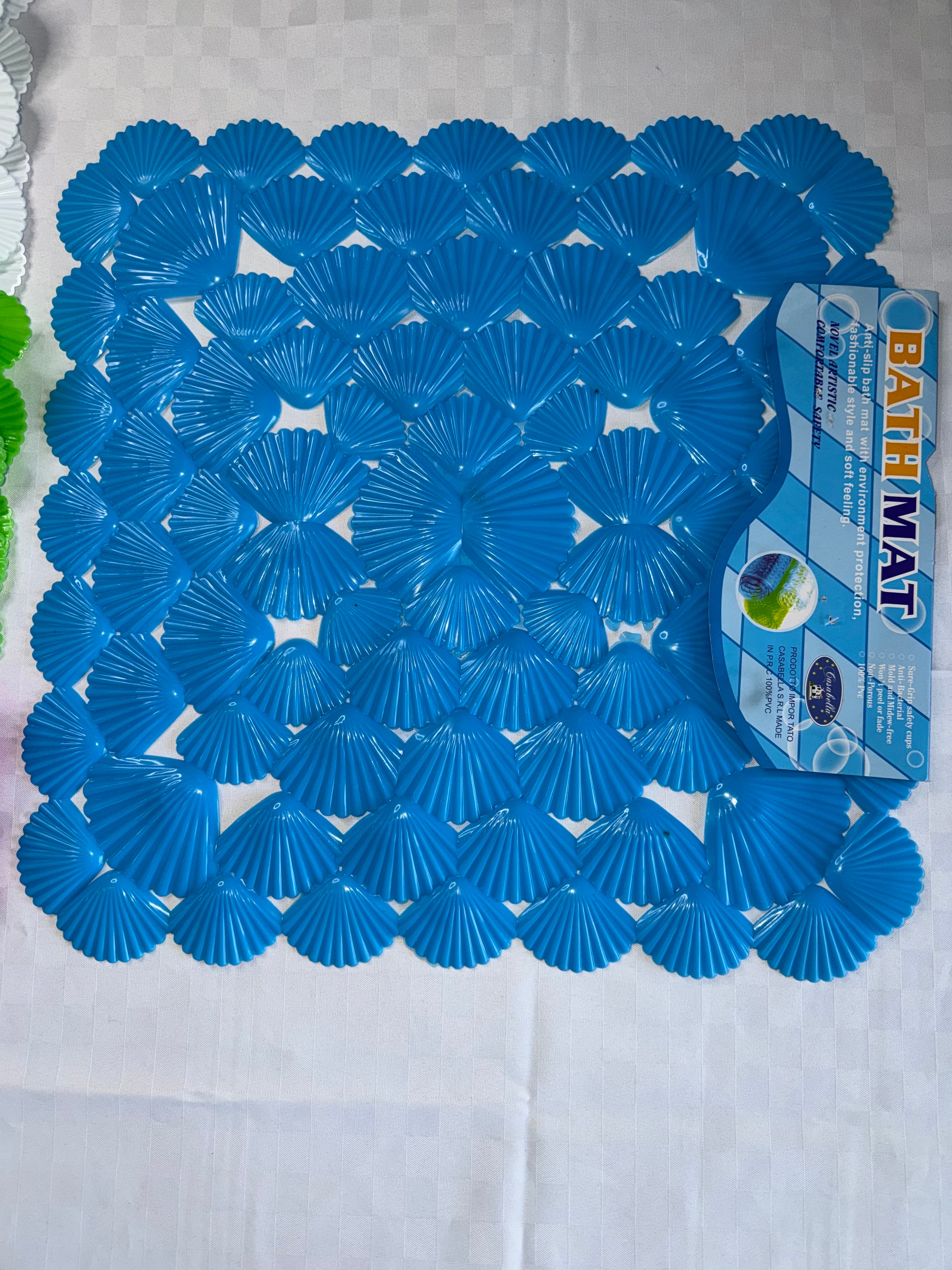 TAPPETO DOCCIA IN PLASTICA ANTISCIVOLO misura 52x52cm
