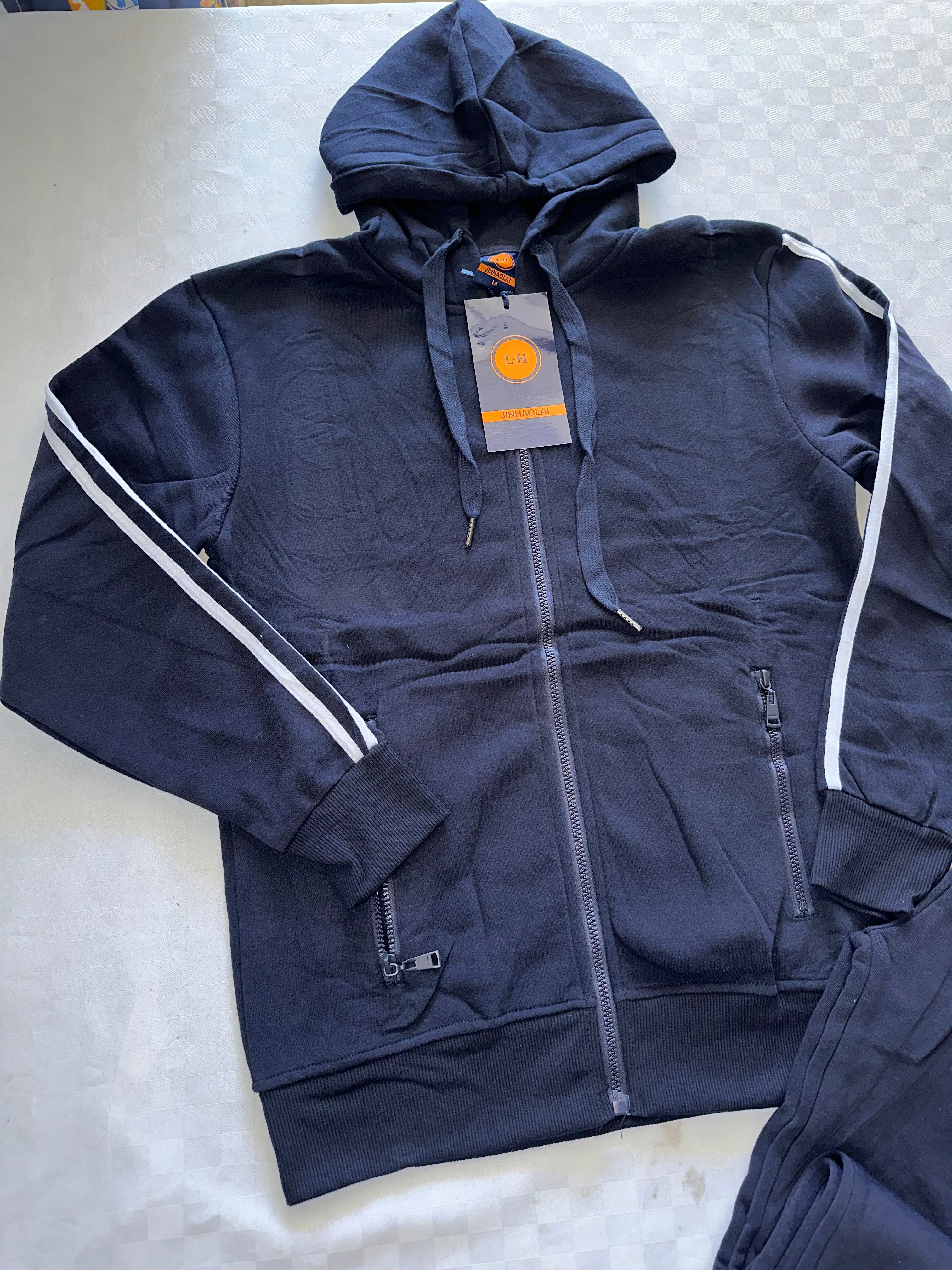 TUTA UOMO FELPATA ALL'INTERNO