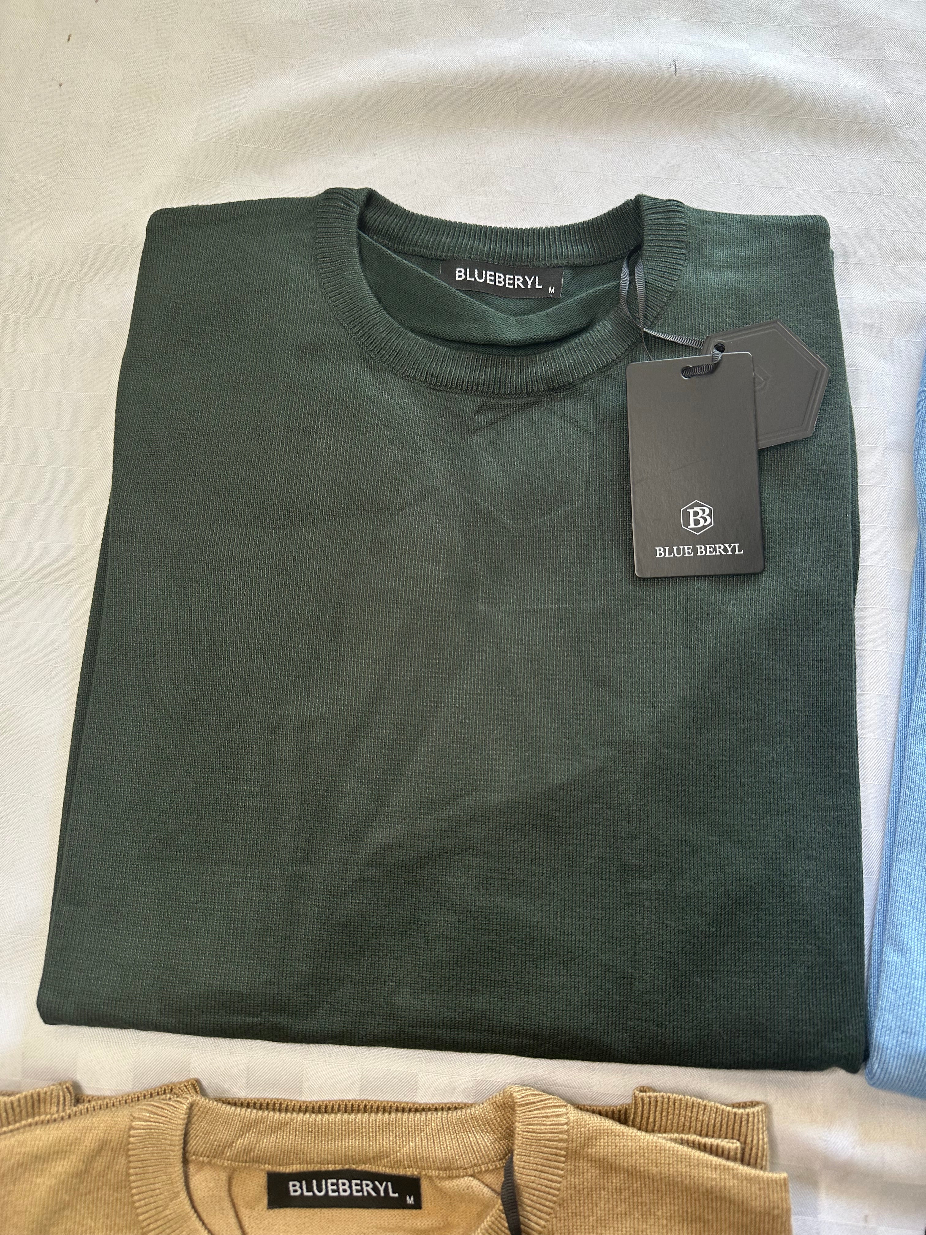 MAGLIONCINO GIROCOLLO IN LANETTINA MANICA LUNGA