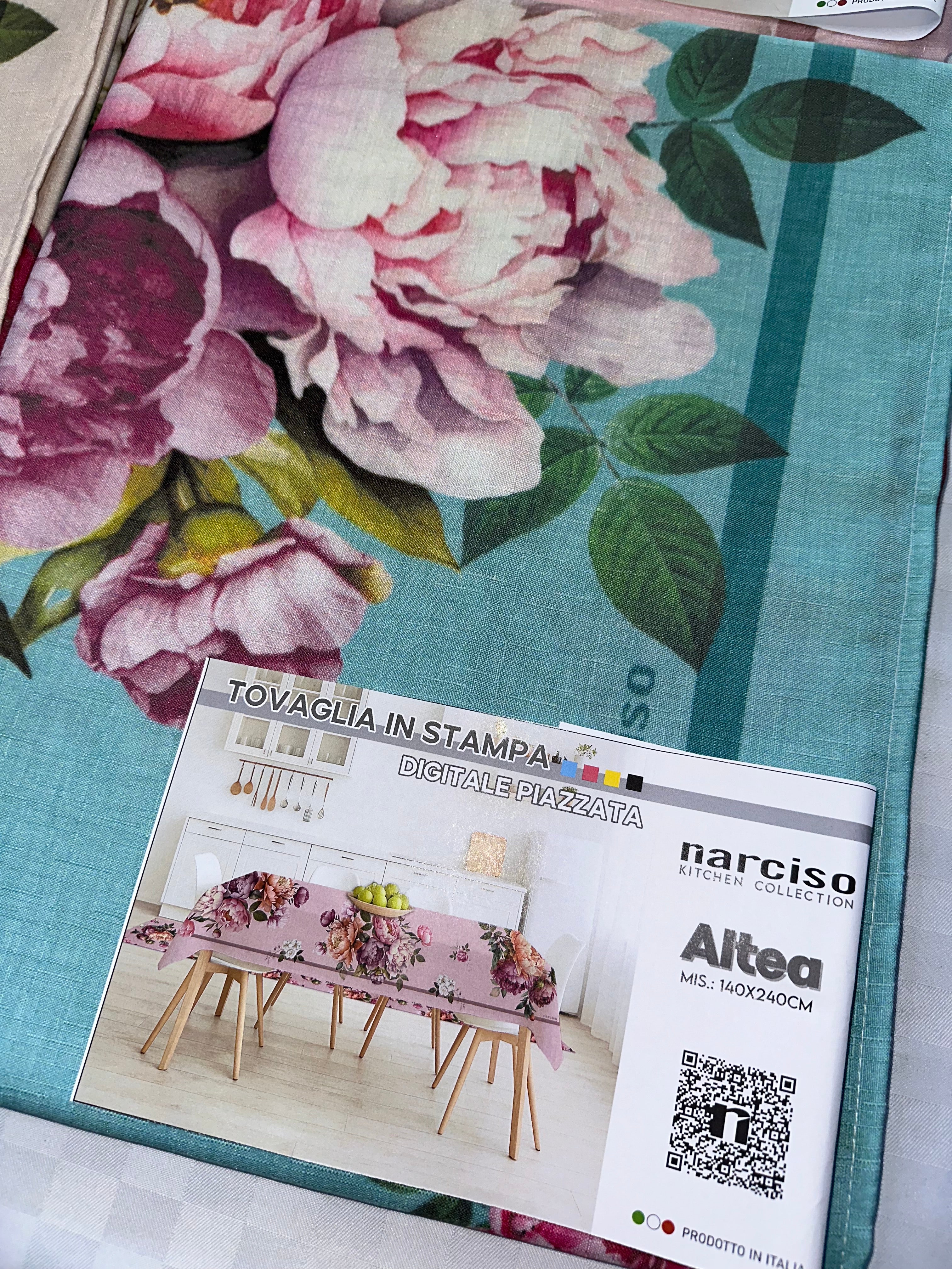 TOVAGLIA DA TAVOLA IN STAMPA DIGITALE 3D