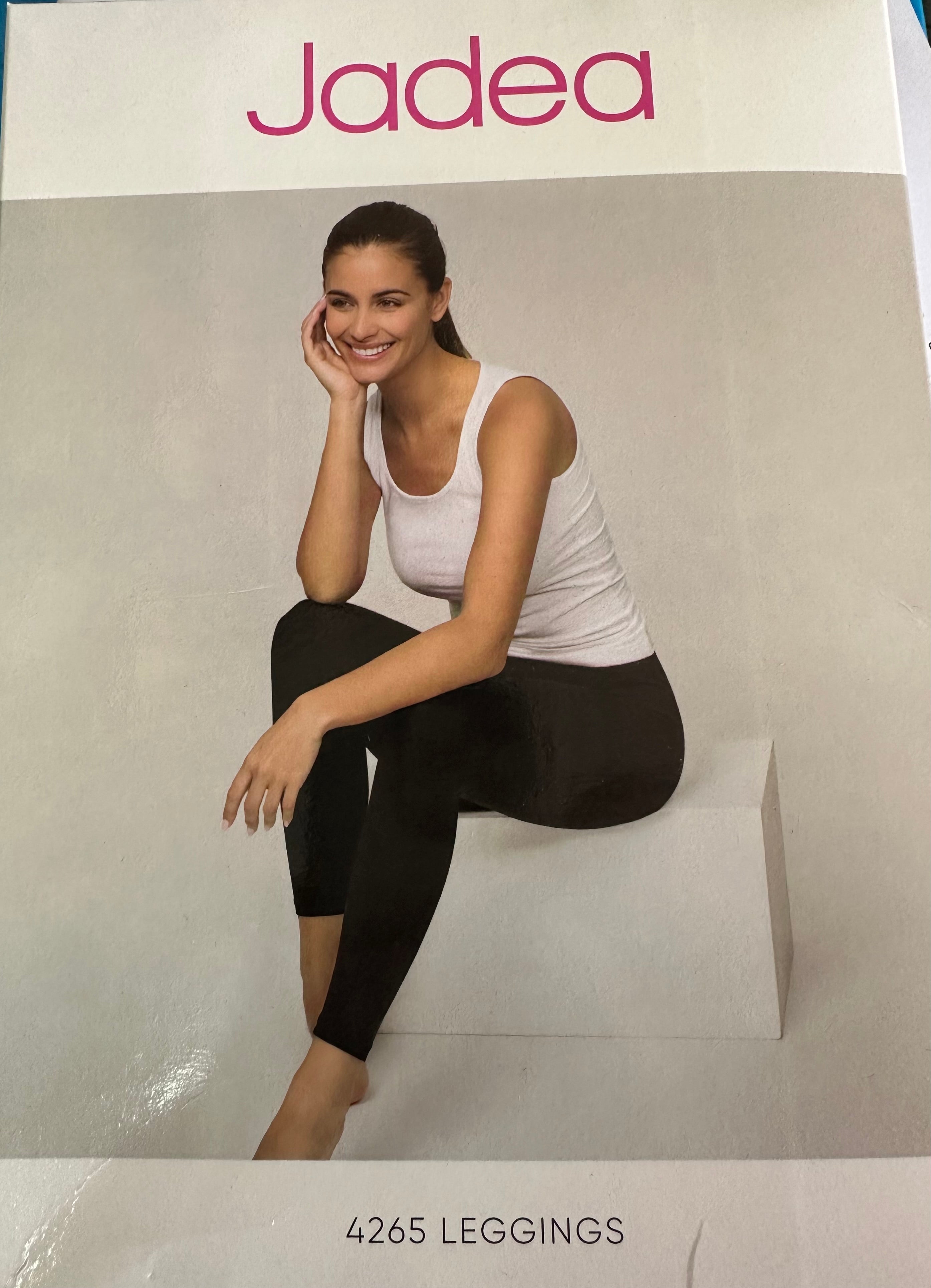 LEGGINGS DONNA LUNGO JADEA IN COTONE ELASTICIZZATO
