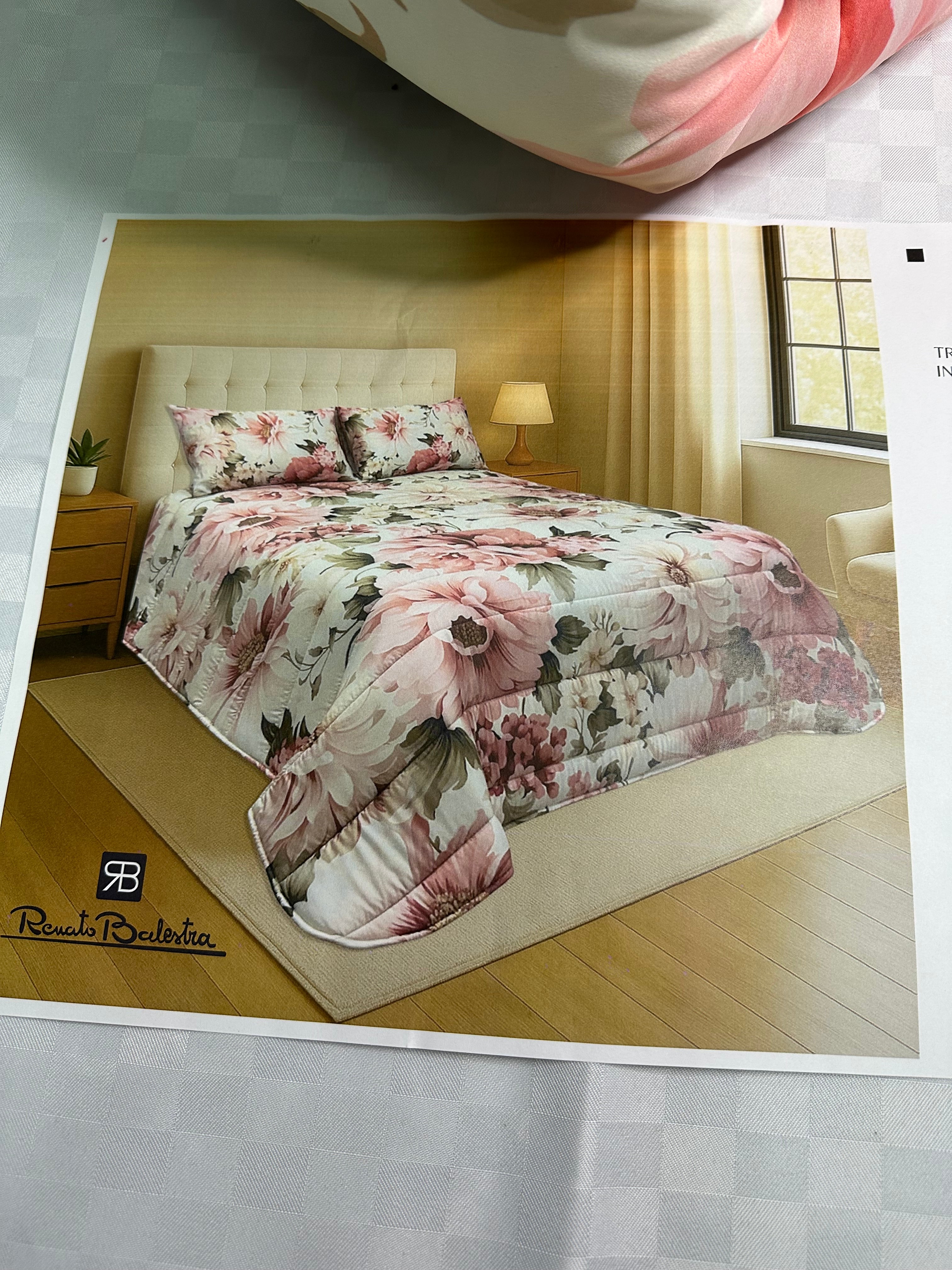 TRAPUNTA INVERNALE MATRIMONIALE IN STAMPA 3D Renato Balestra 260x270cm