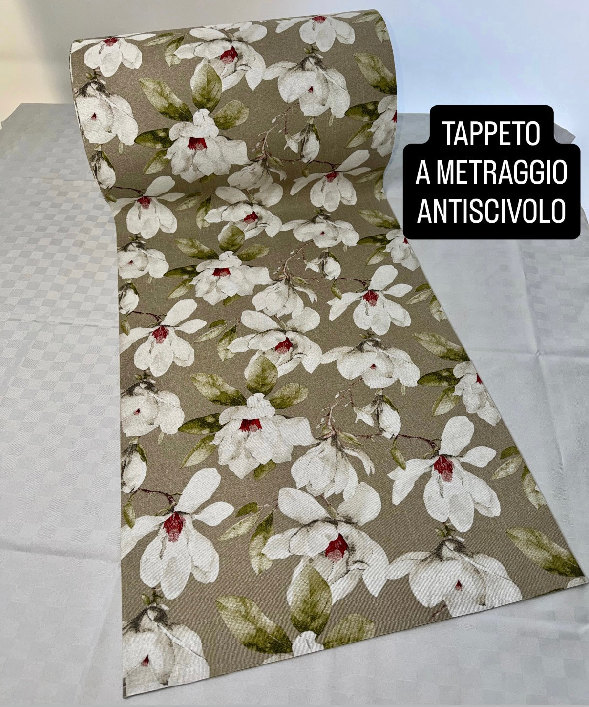 TAPPETO ANTISCIVOLO A METRAGGIO Fantasia Iris