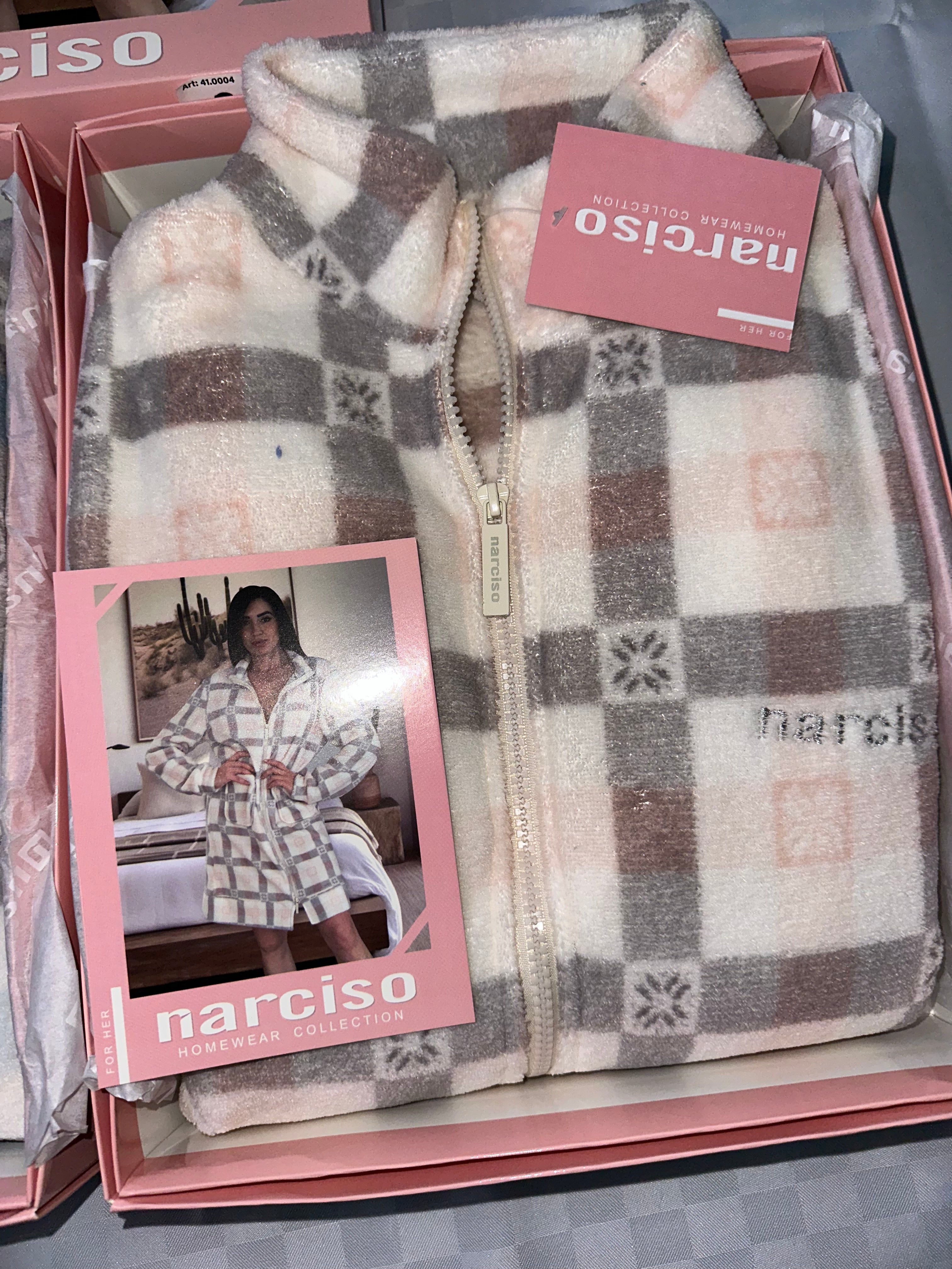 VESTAGLIA DONNA IN MORBIDO PILE CON CERNIERA