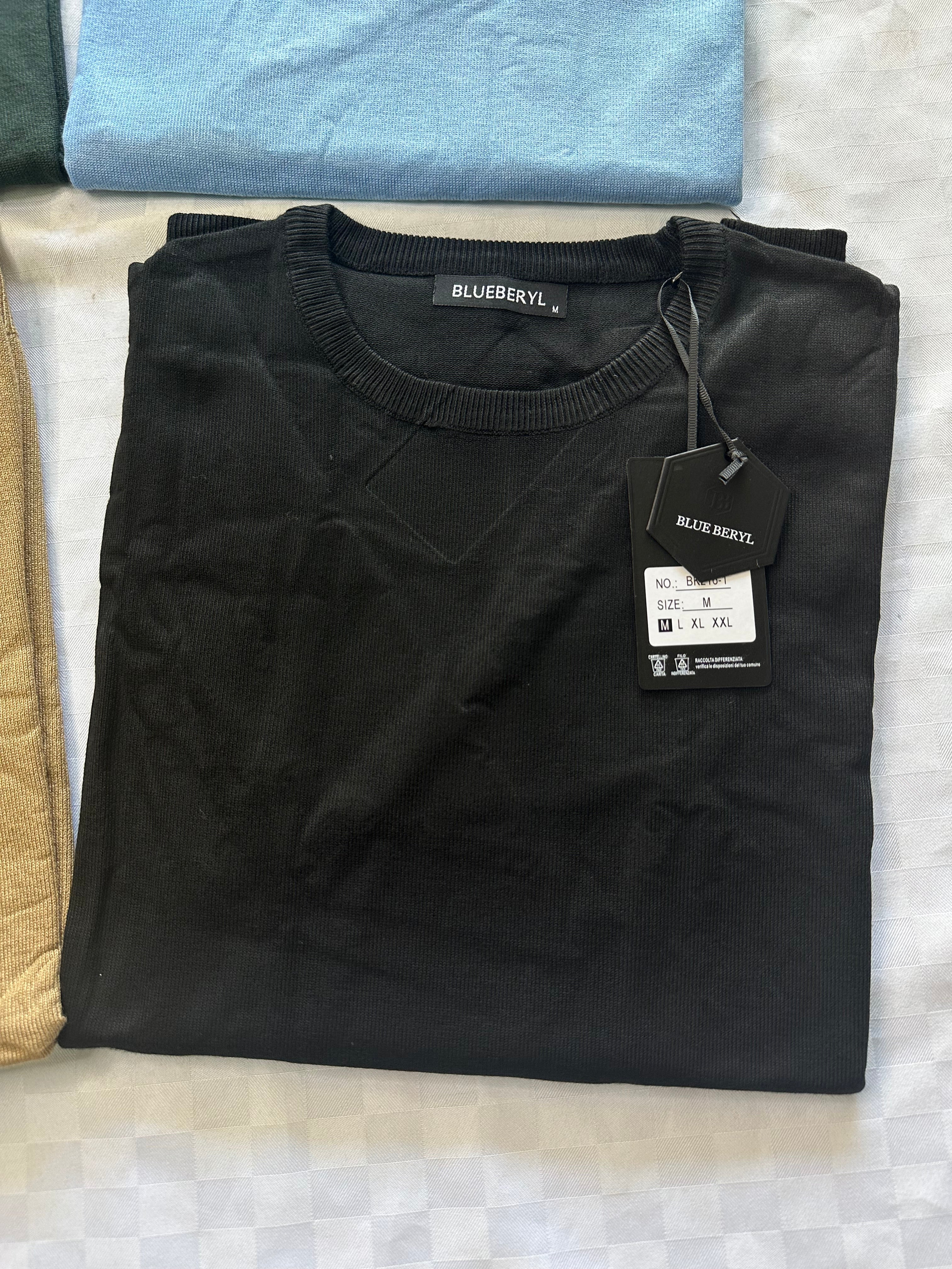 MAGLIONCINO GIROCOLLO IN LANETTINA MANICA LUNGA