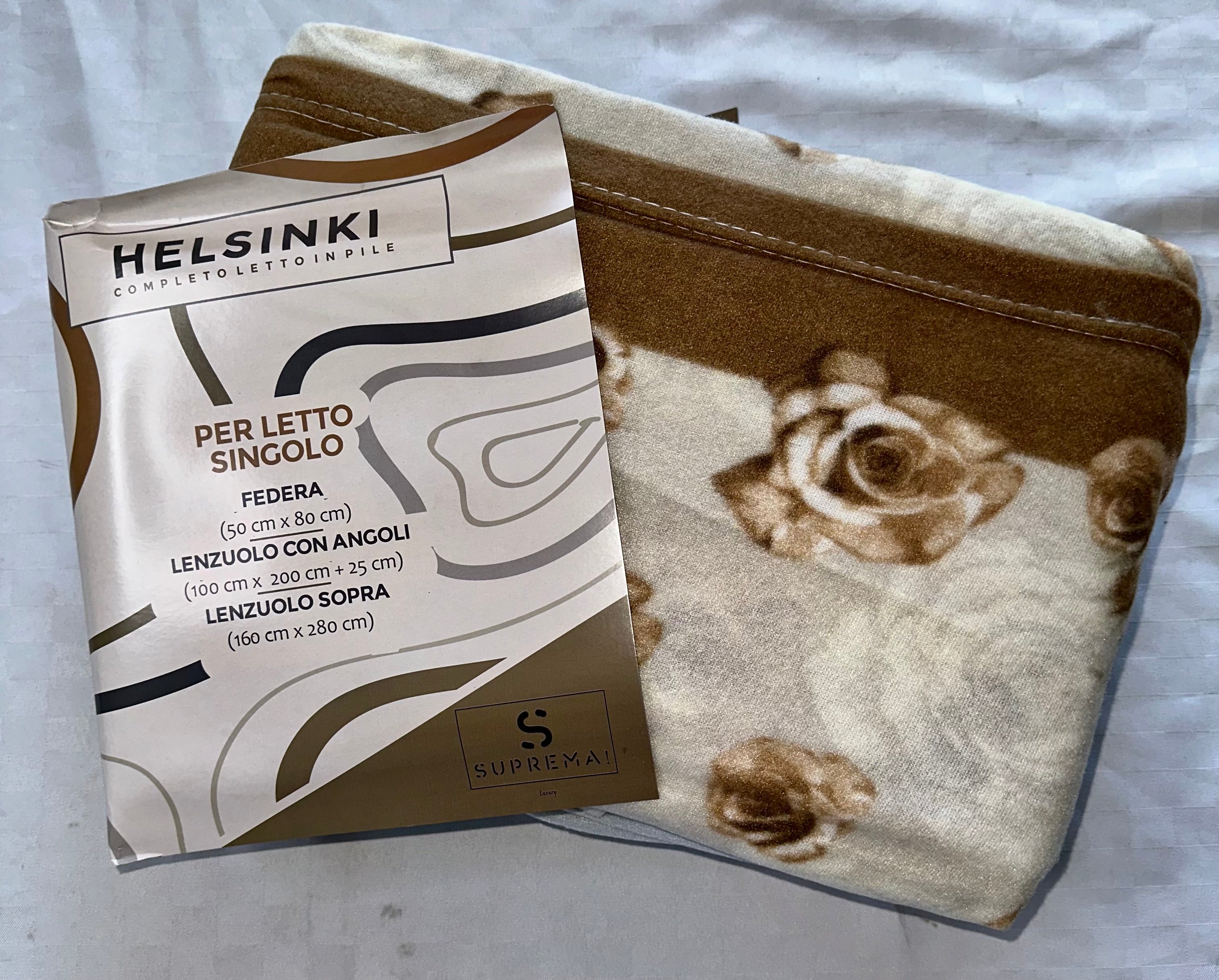 COMPLETO LENZUOLA PER LETTO SINGOLO IN MORBIDO PILE INVERNALE Lenzuolo sopra,Lenzuolo sotto con angoli e Federa