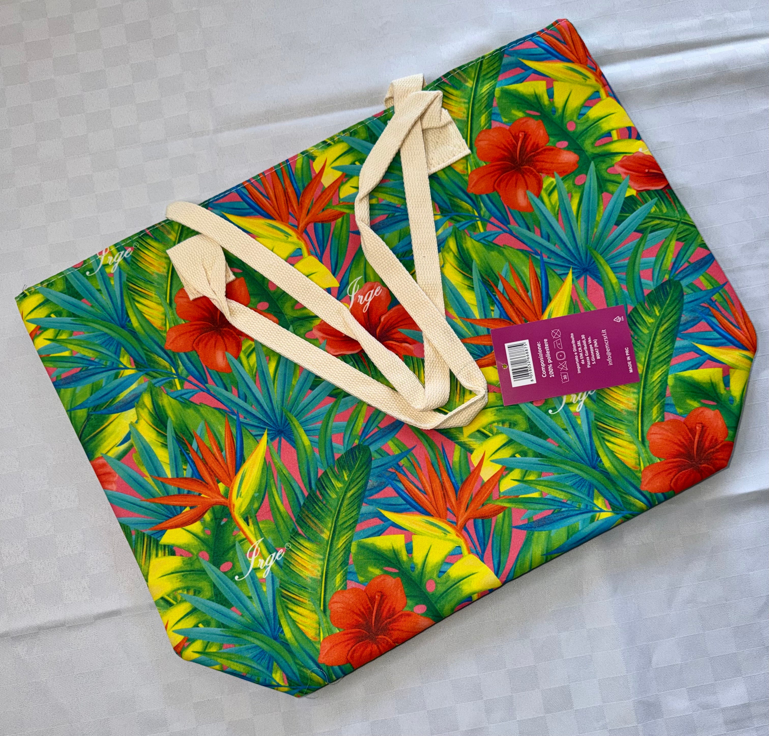 BORSA MARE CON CERNIERA