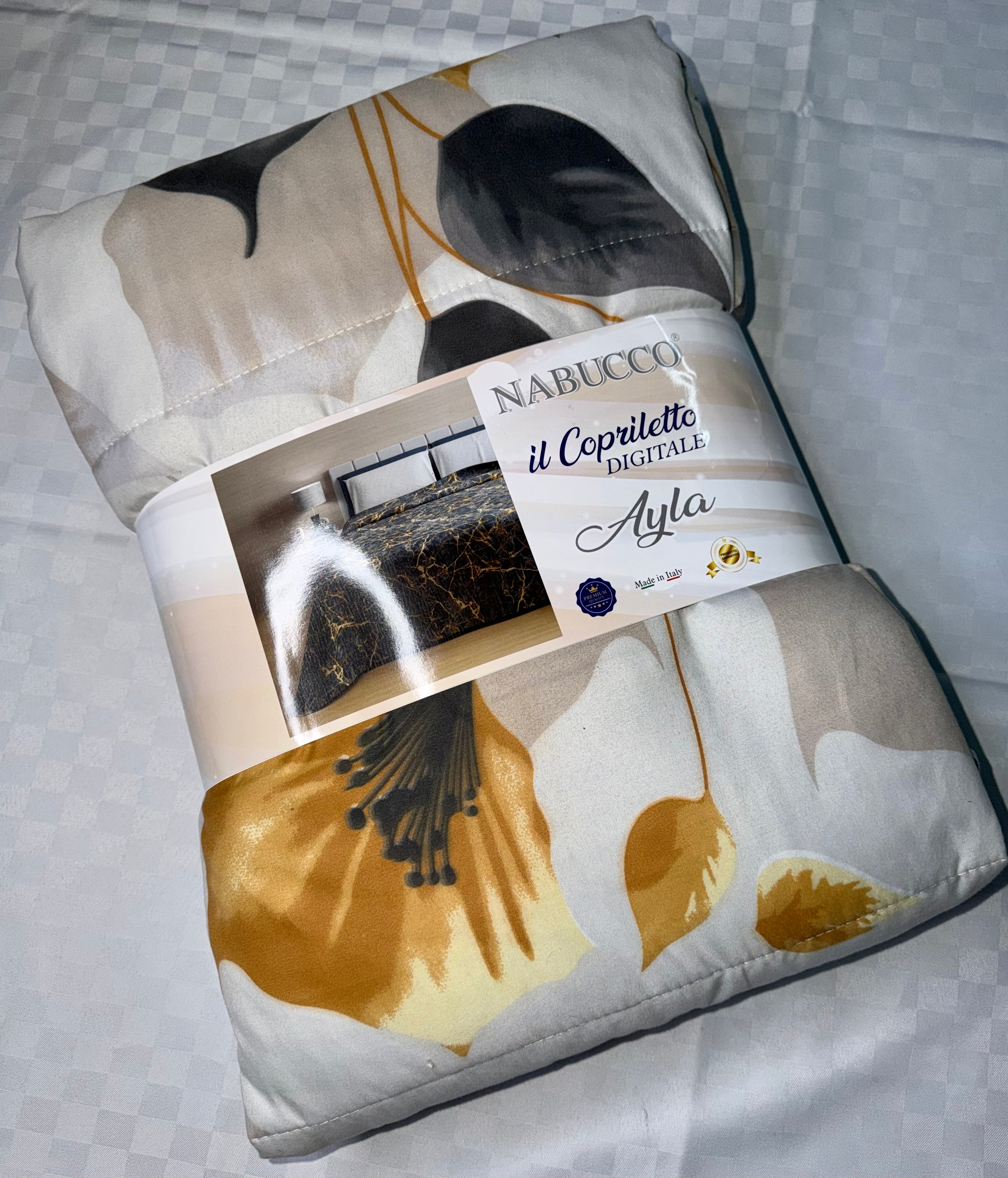 TRAPUNTINO PRIMAVERA/ESTATE PER LETTO SINGOLO misura 170x250cm