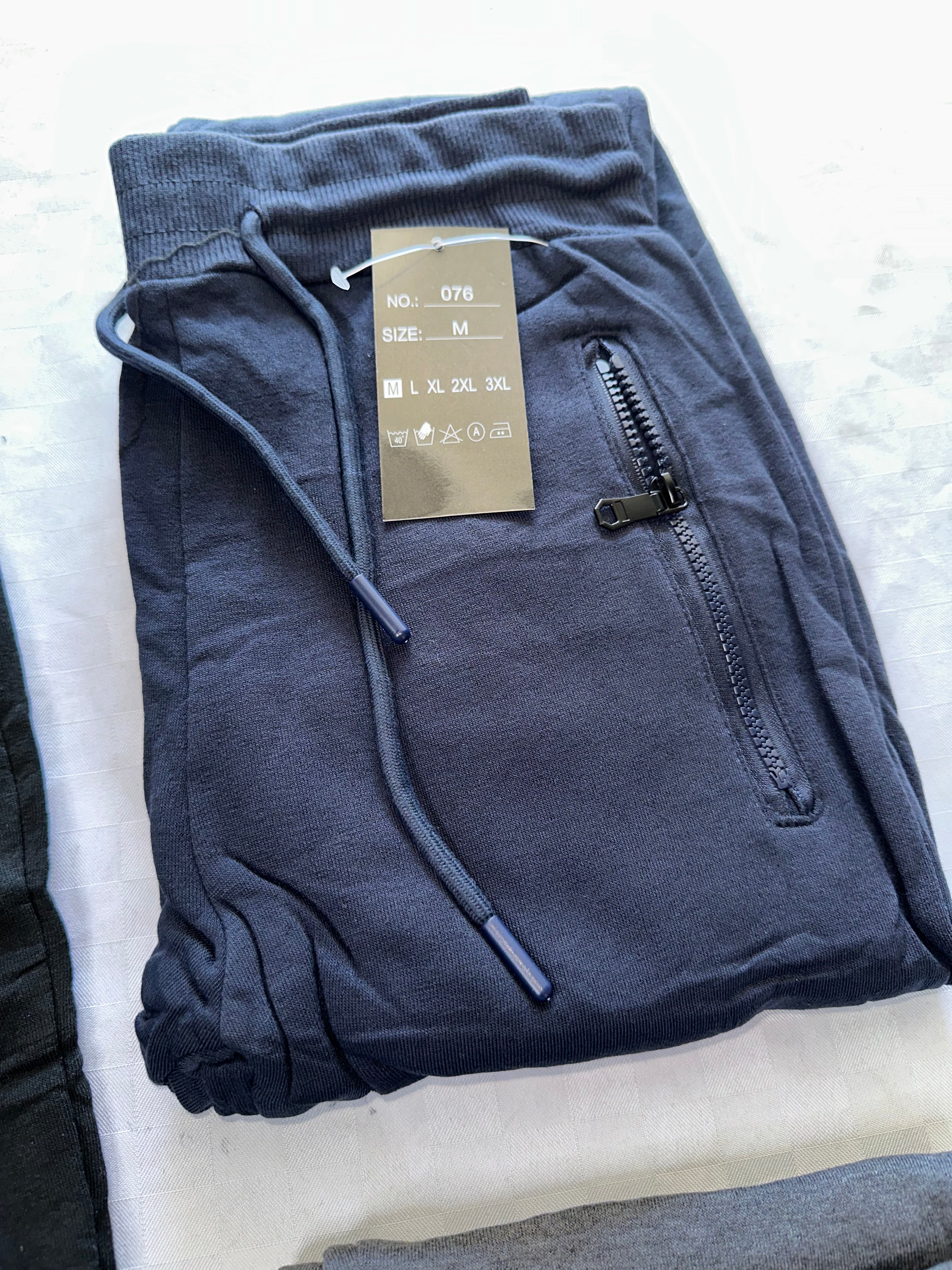 PANTALONE TUTA UOMO FELPATO ALL'INTERNO