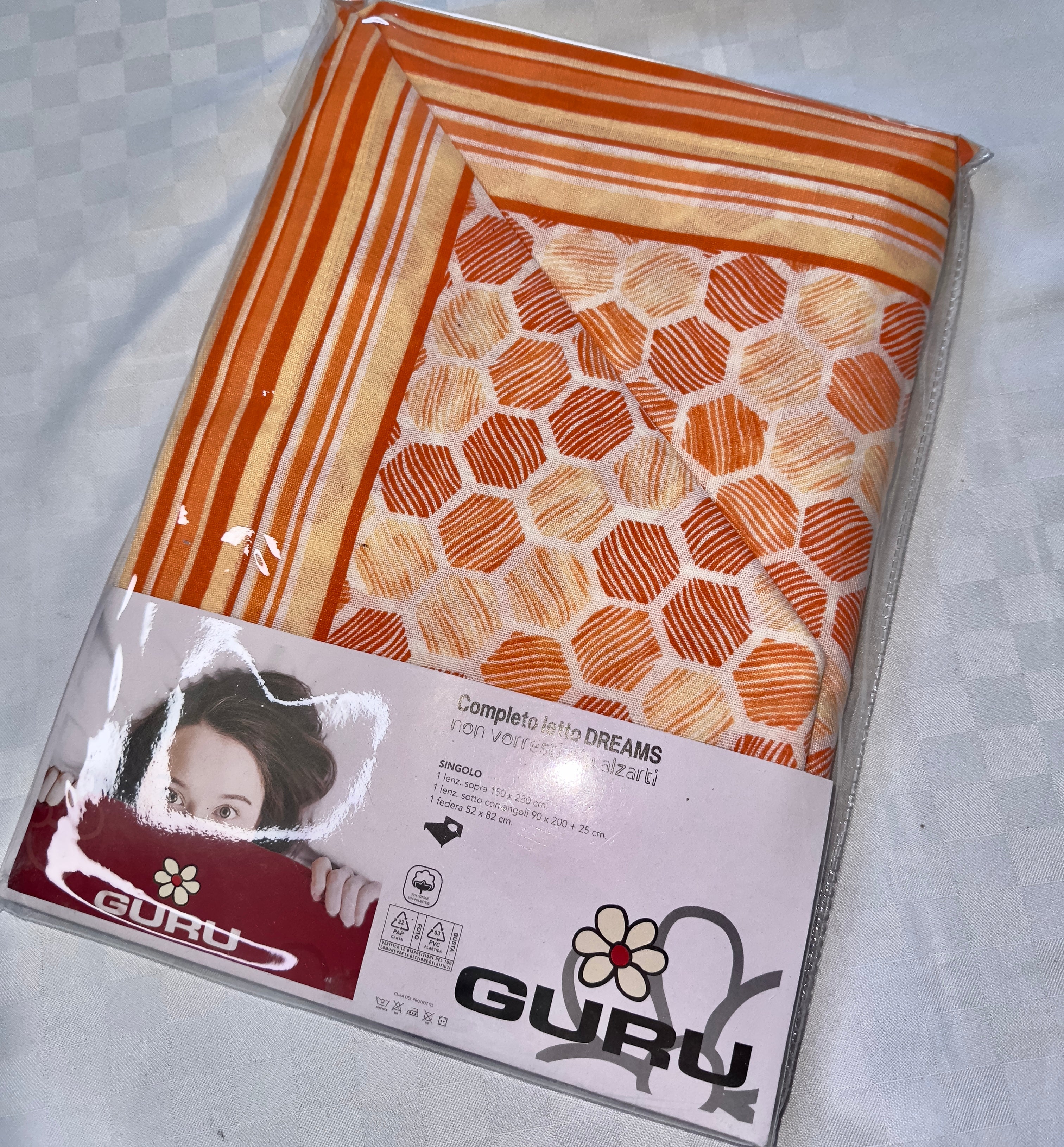 COMPLETO LENZUOLA PER LETTO SINGOLO Polycotton