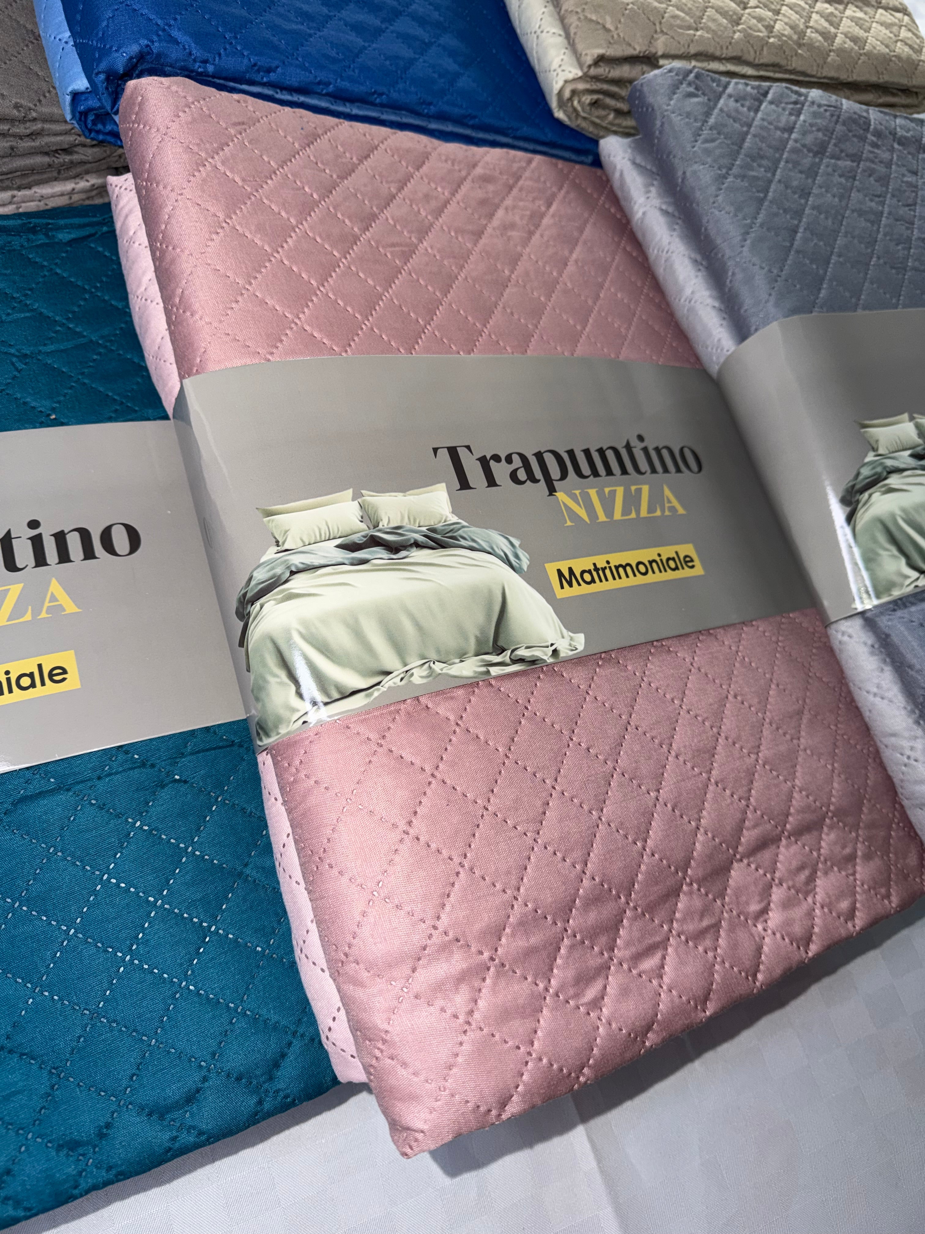 COPRILETTO TRAPUNTINO PRIMAVERA/ESTATE disponibile Matrimoniale e Singolo (DOUBLE-FACE)