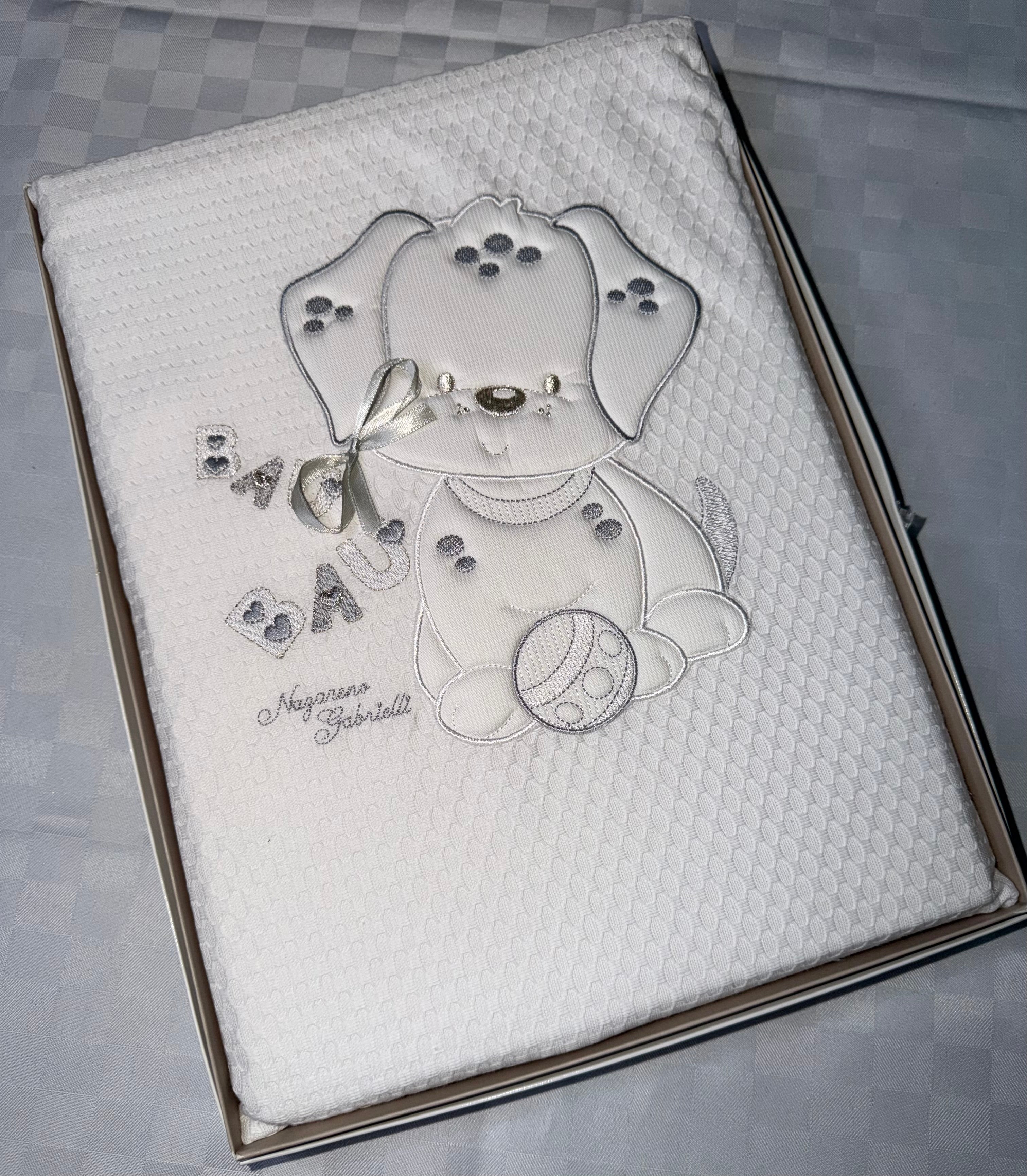 COPERTINA NEONATO IN COTONE 100% PER CULLA 115x150cm