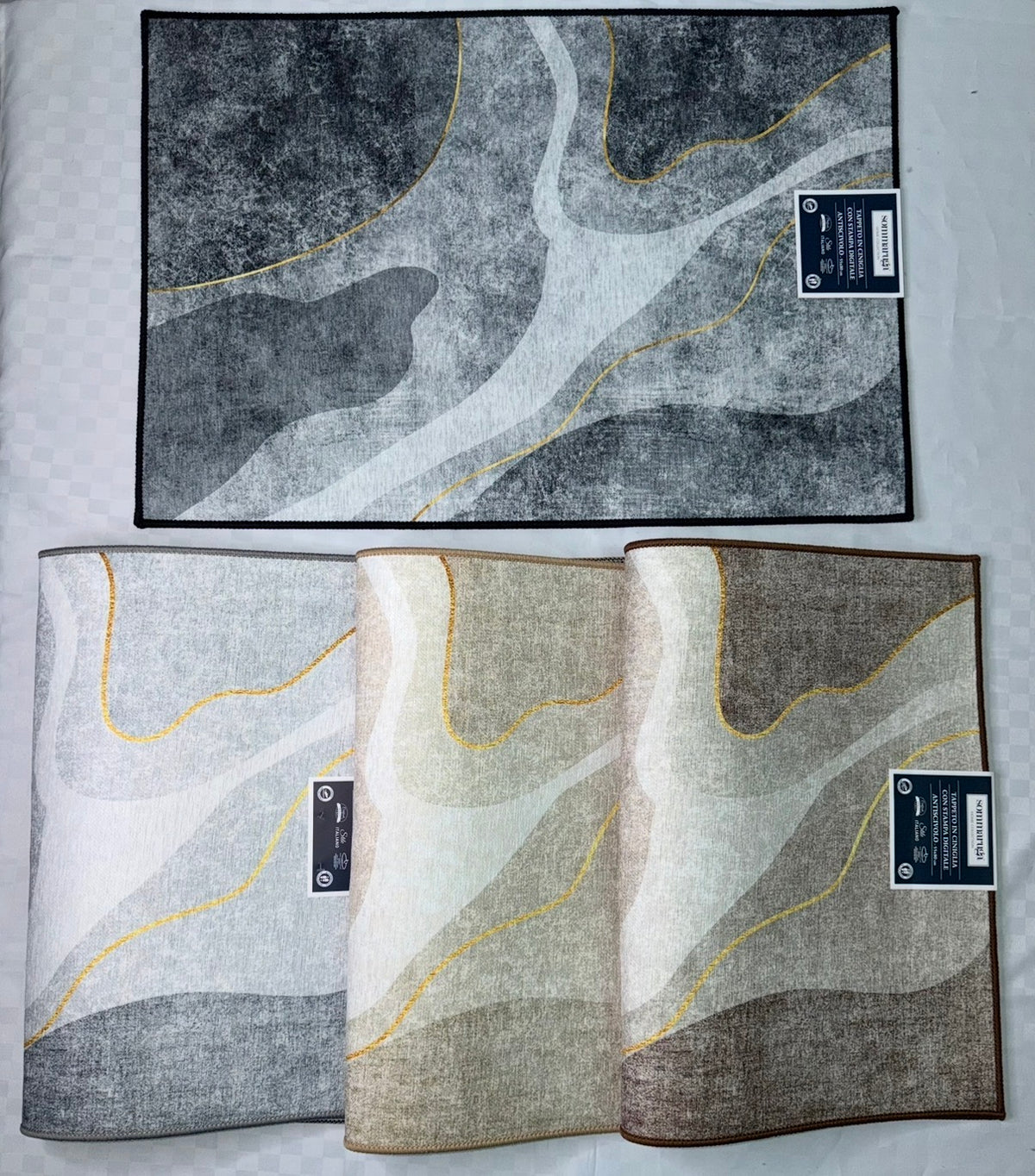TAPPETO MULTI-USO EFFETTO MARMO misura 50x80cm