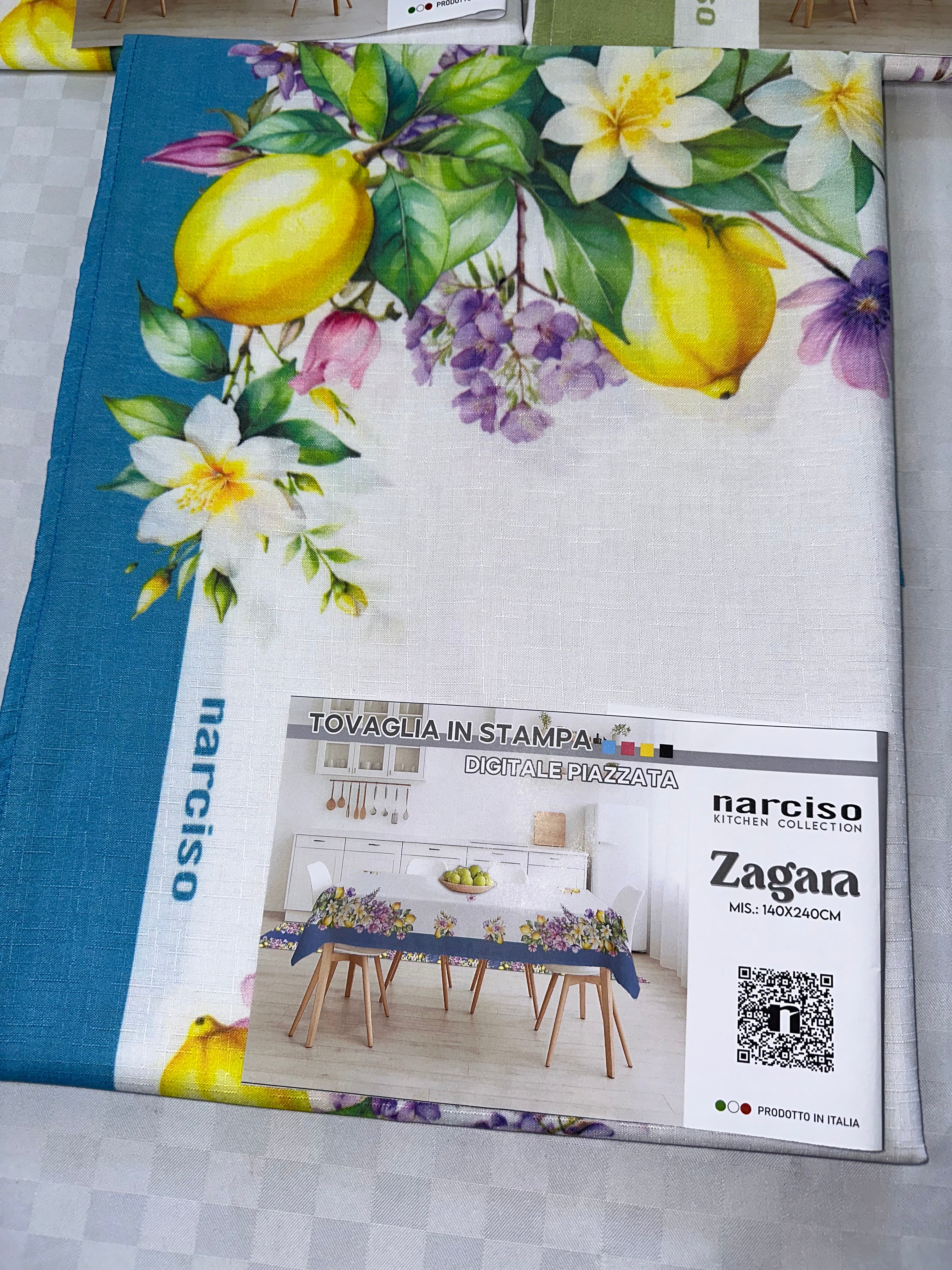 TOVAGLIA DA TAVOLA IN STAMPA DIGITALE 3D