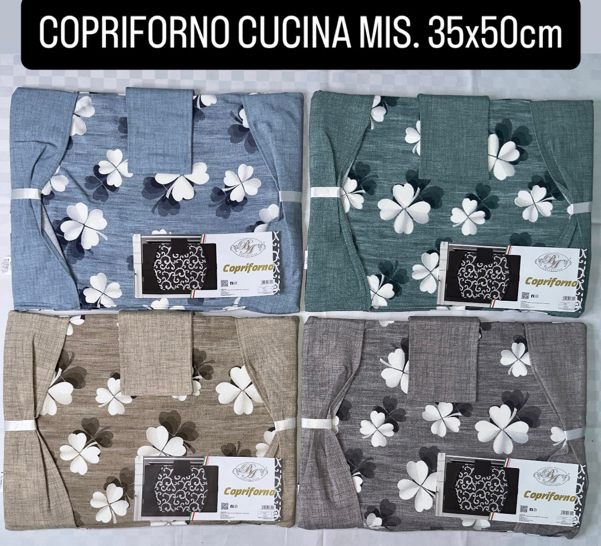 COPRIFORNO CUCINA misura 35x50cm art. Fortuna