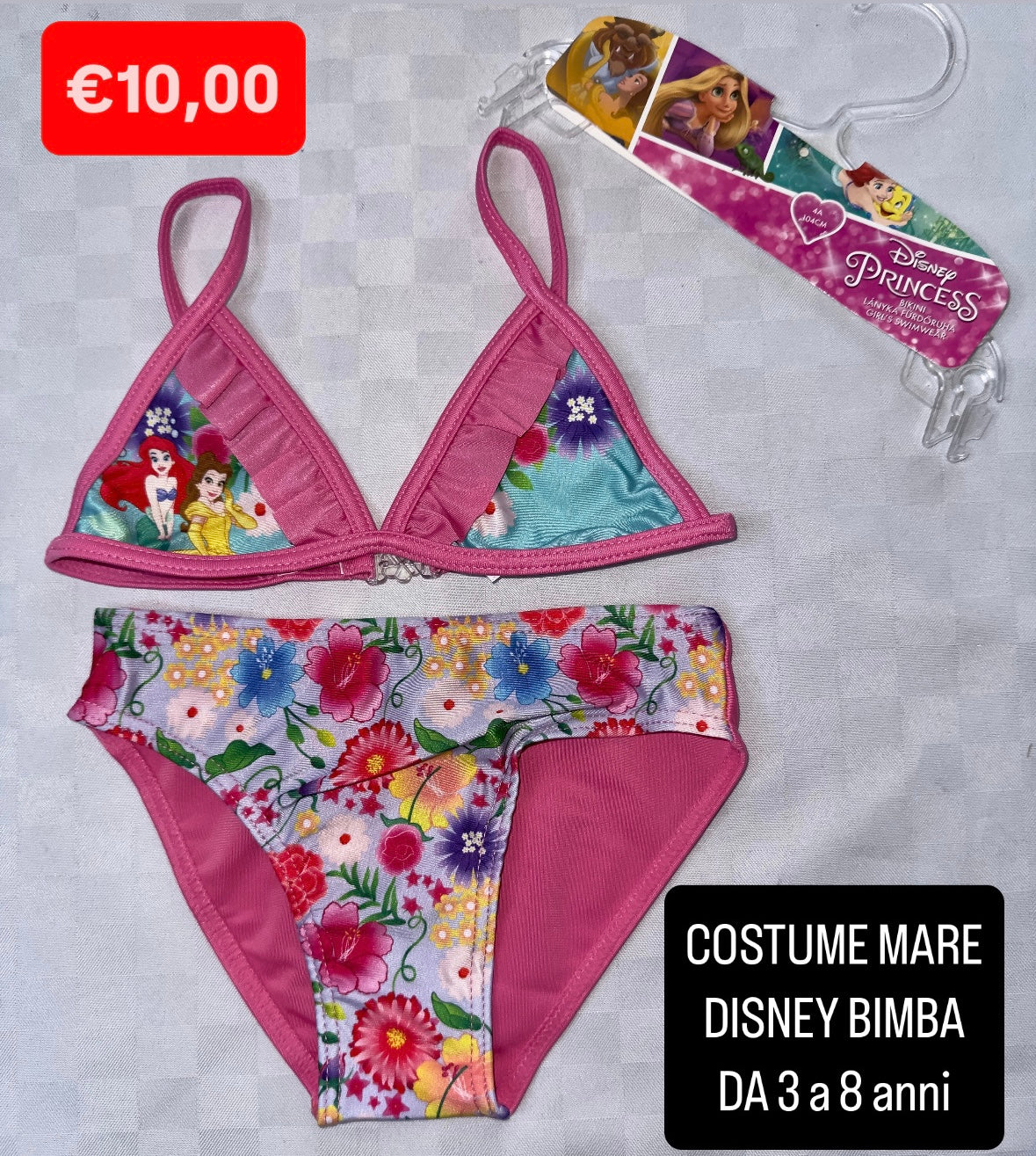 COSTUME MARE BIMBA (3 a 8 anni)