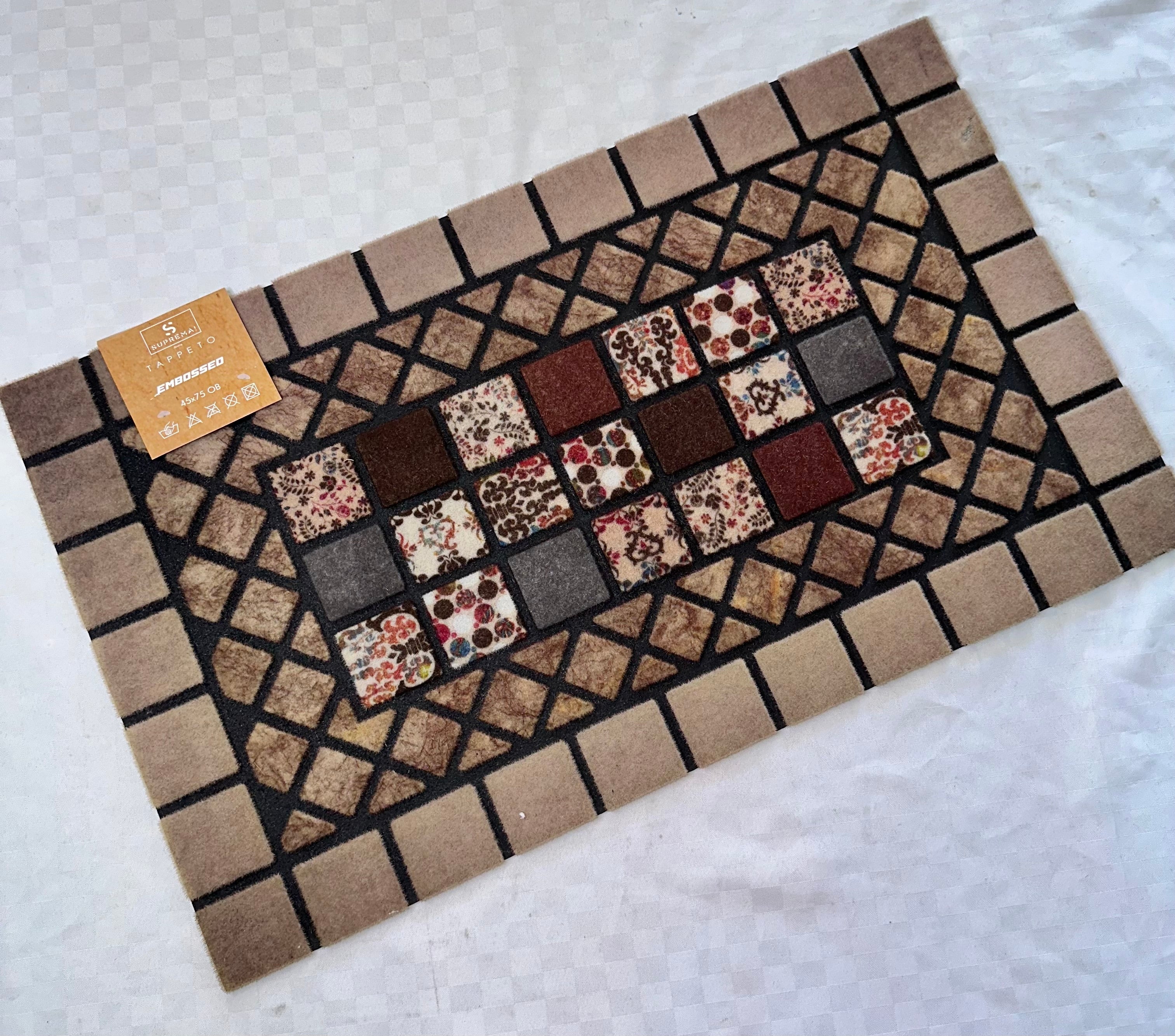 TAPPETO ZERBINO ANTISCIVOLO 45x75cm