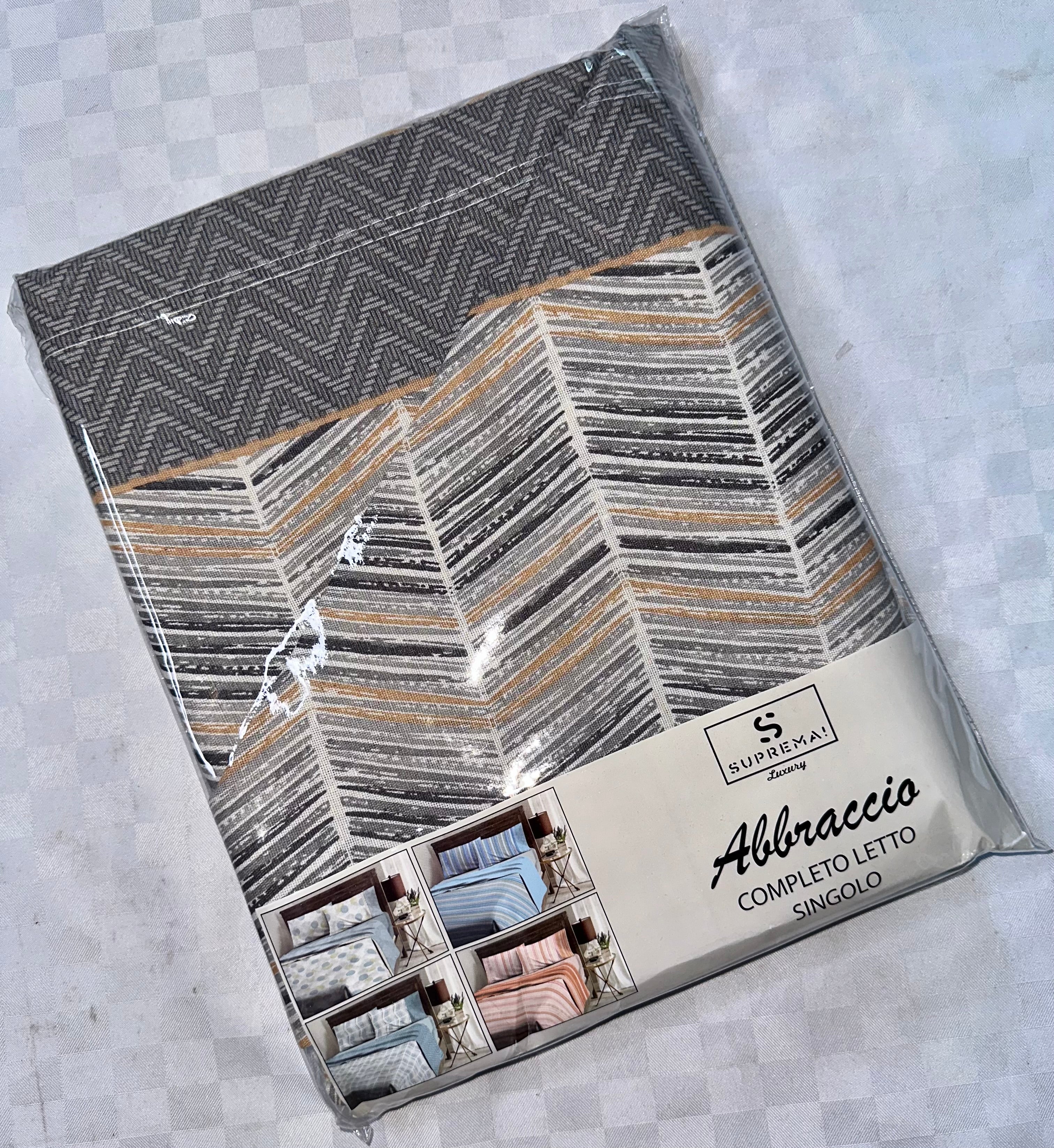 COMPLETO LENZUOLA PER LETTO SINGOLO Polycotton Lenzuolo sopra,Lenzuolo sotto con angoli e Federa