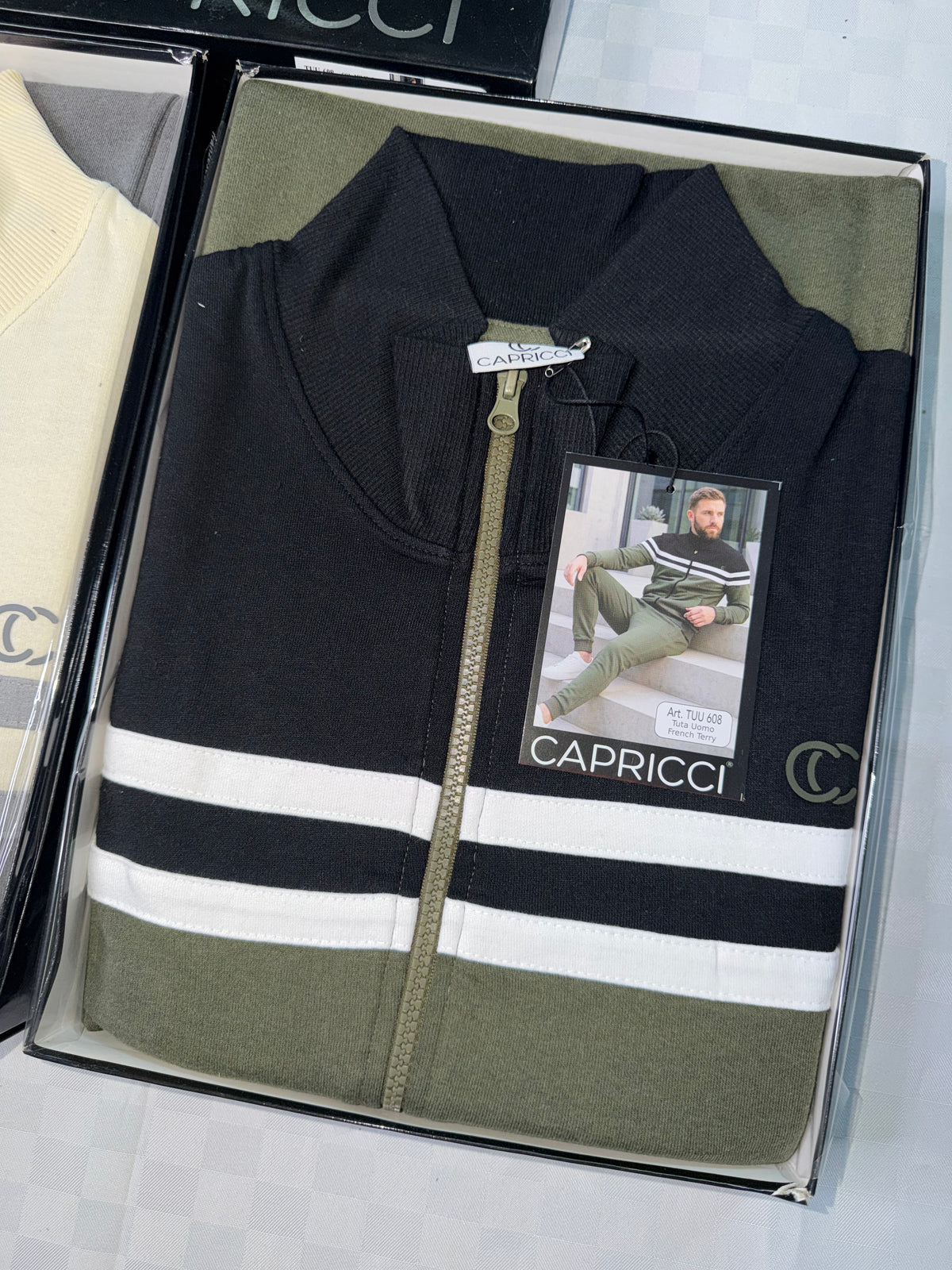 TUTA UOMO Manica lunga e Pantalone lungo con cerniera